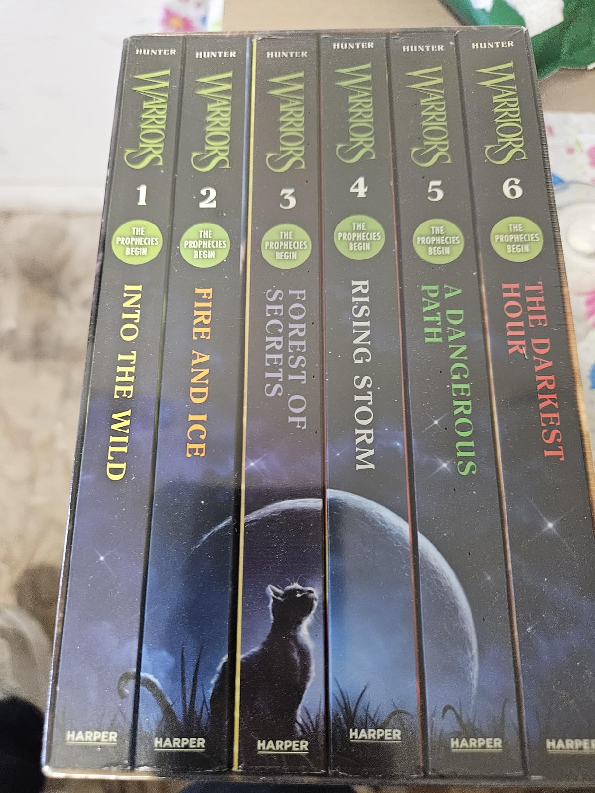Warriors Box Set: Volumes 1 to 6: The Complete First Series (Warriors: The Prophecies Begin) customer photo 1