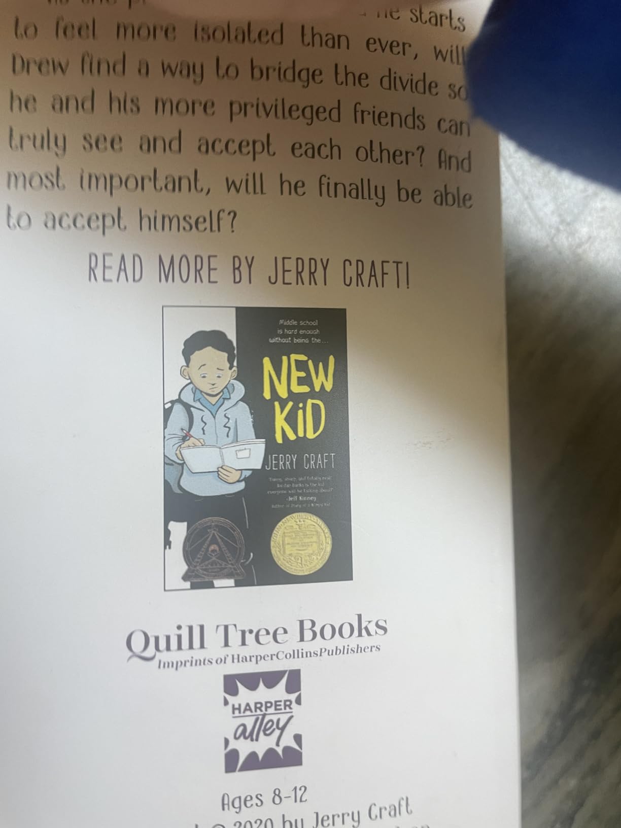New Kid: A Story About Fitting In, School Diversity, and Friendship customer photo 2