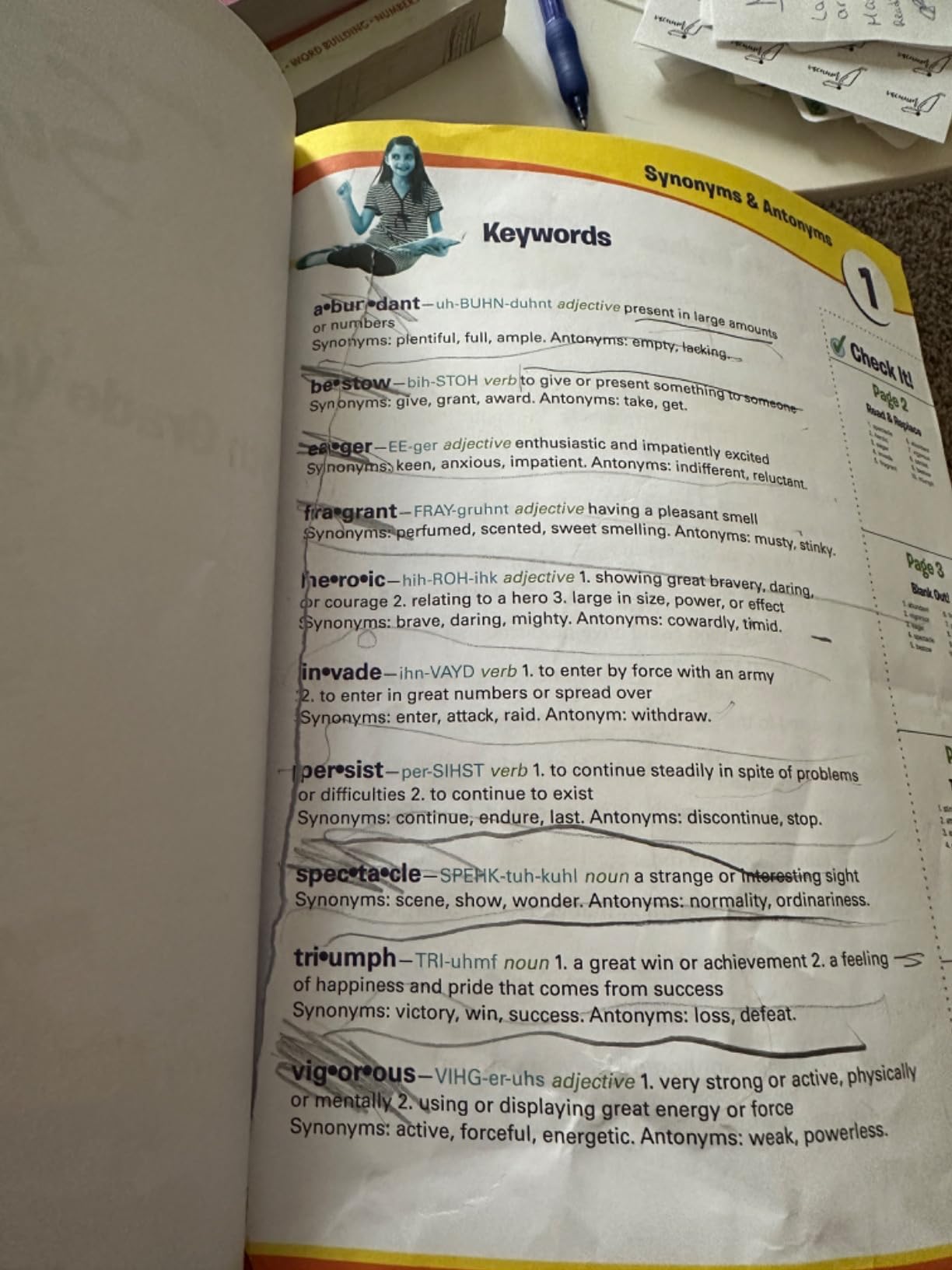 5th Grade Jumbo Reading Success Workbook: 3 Books in 1-- Vocabulary Success, Reading Comprehension Success, Writing Success; Activities, Exercises & More to Help Children Get Ahead (Sylvan Language Arts Jumbo Workbooks) customer photo 1