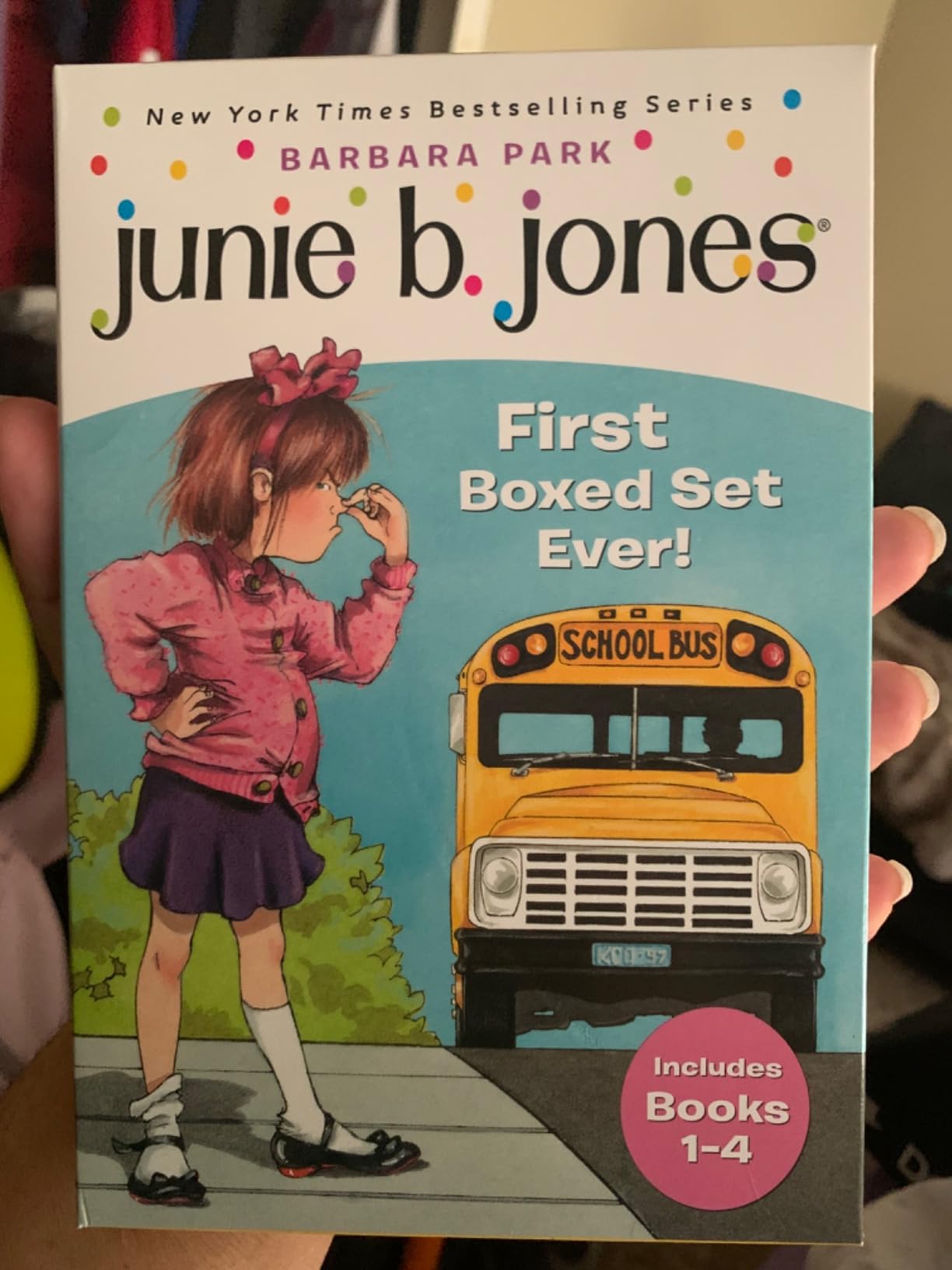Junie B. Jones First Boxed Set Ever!: Books 1-4 customer photo 1