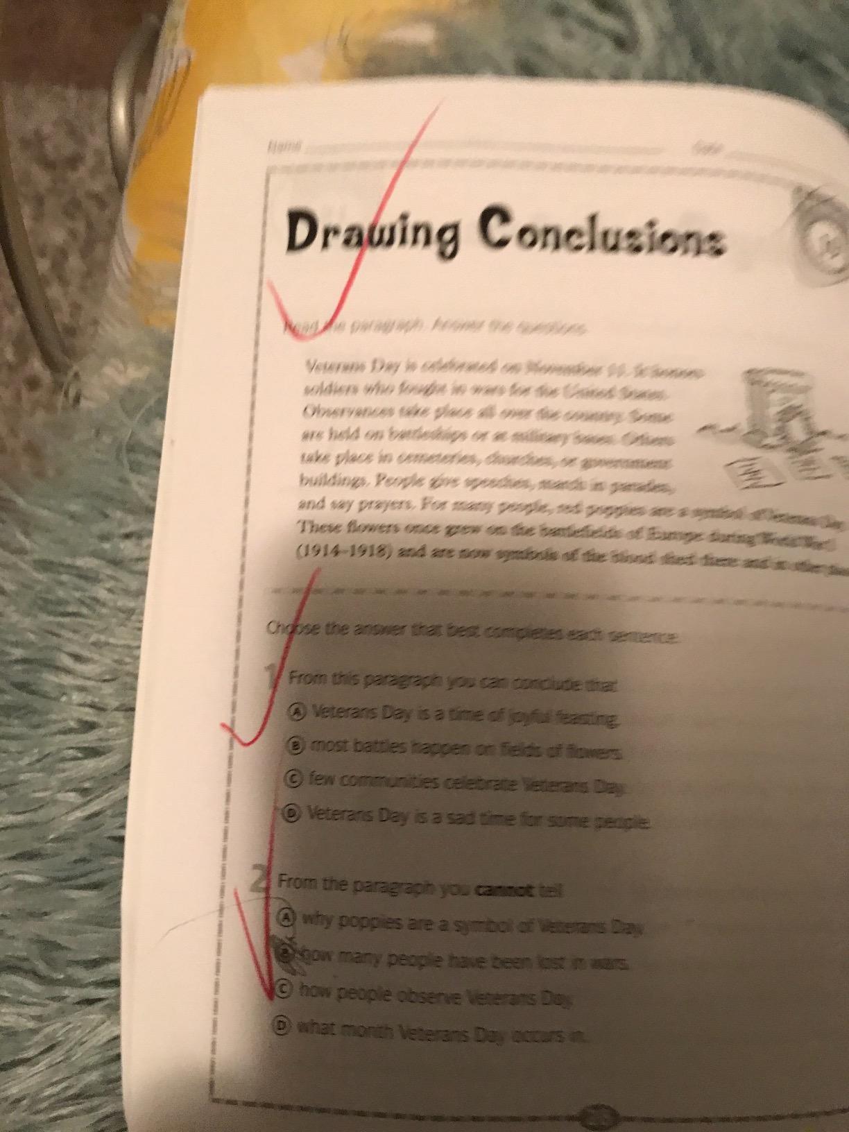 Inferences and Drawing Conclusions: 35 Reading Passages for Comprehension: Grades 4-8 customer photo 1