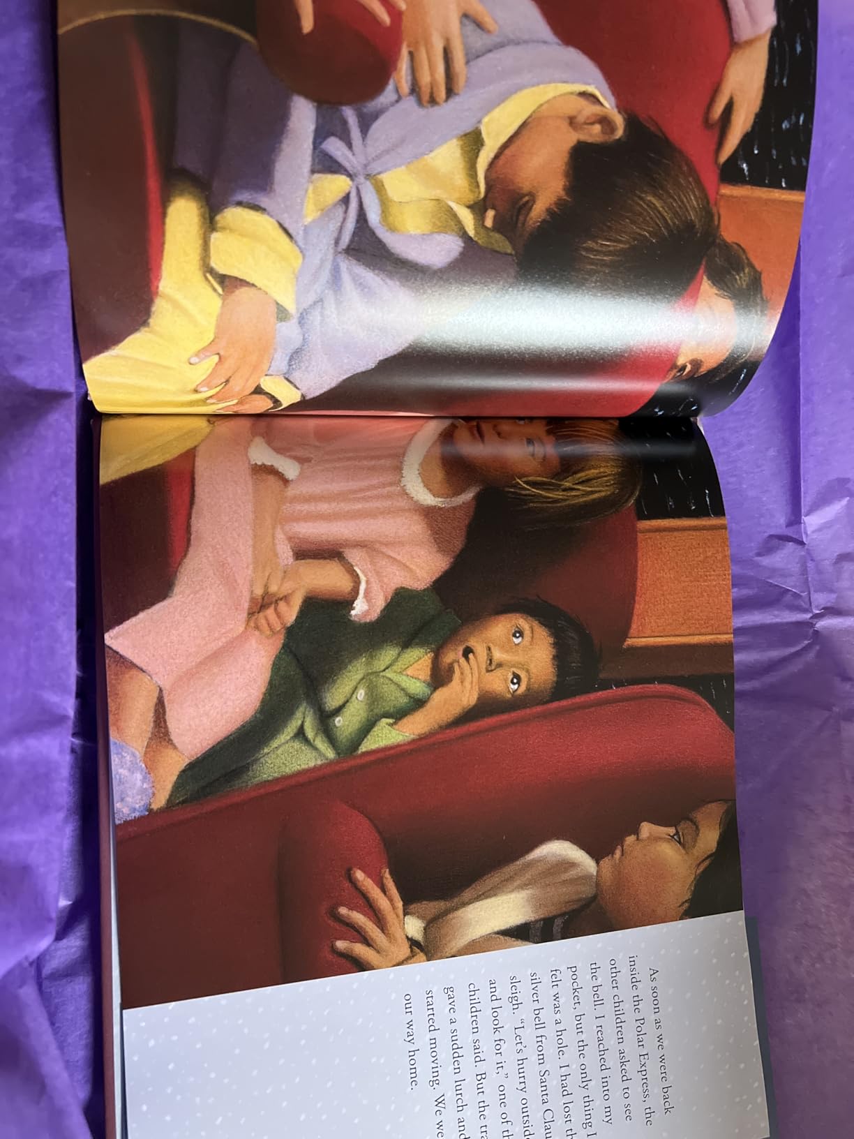 The Polar Express: A Caldecott Award Winner- Great for Holiday and Christmas Reading or Gifting customer photo 2