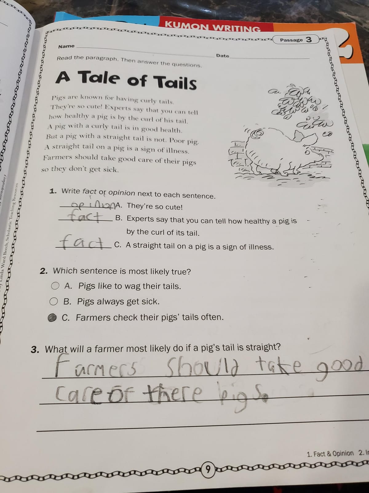 Comprehension Skills: 40 Short Passages for Close Reading: Grade 2 customer photo 1