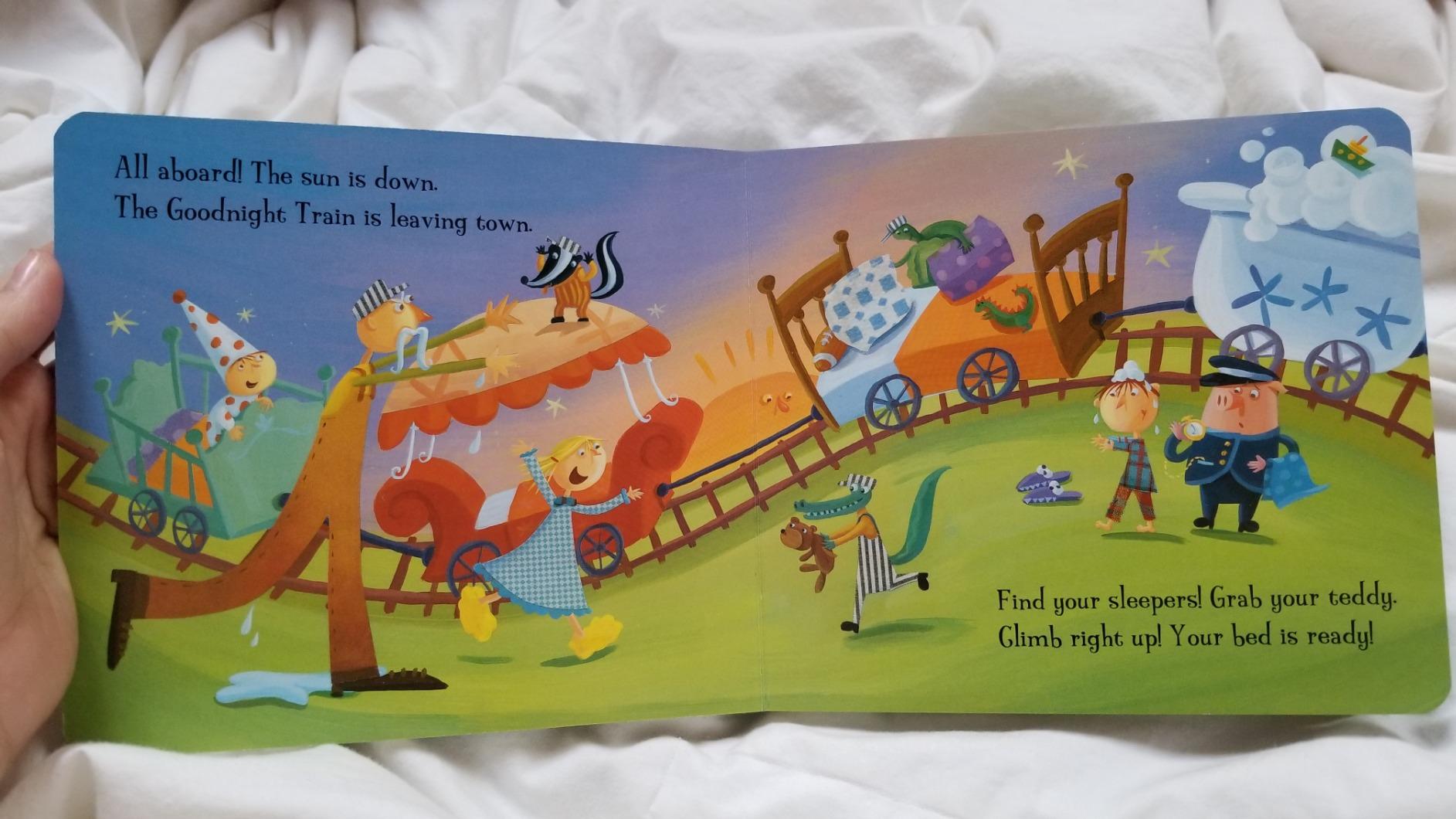 The Goodnight Train: A Soothing Adventure to Bedtime on the Goodnight Train customer photo 2