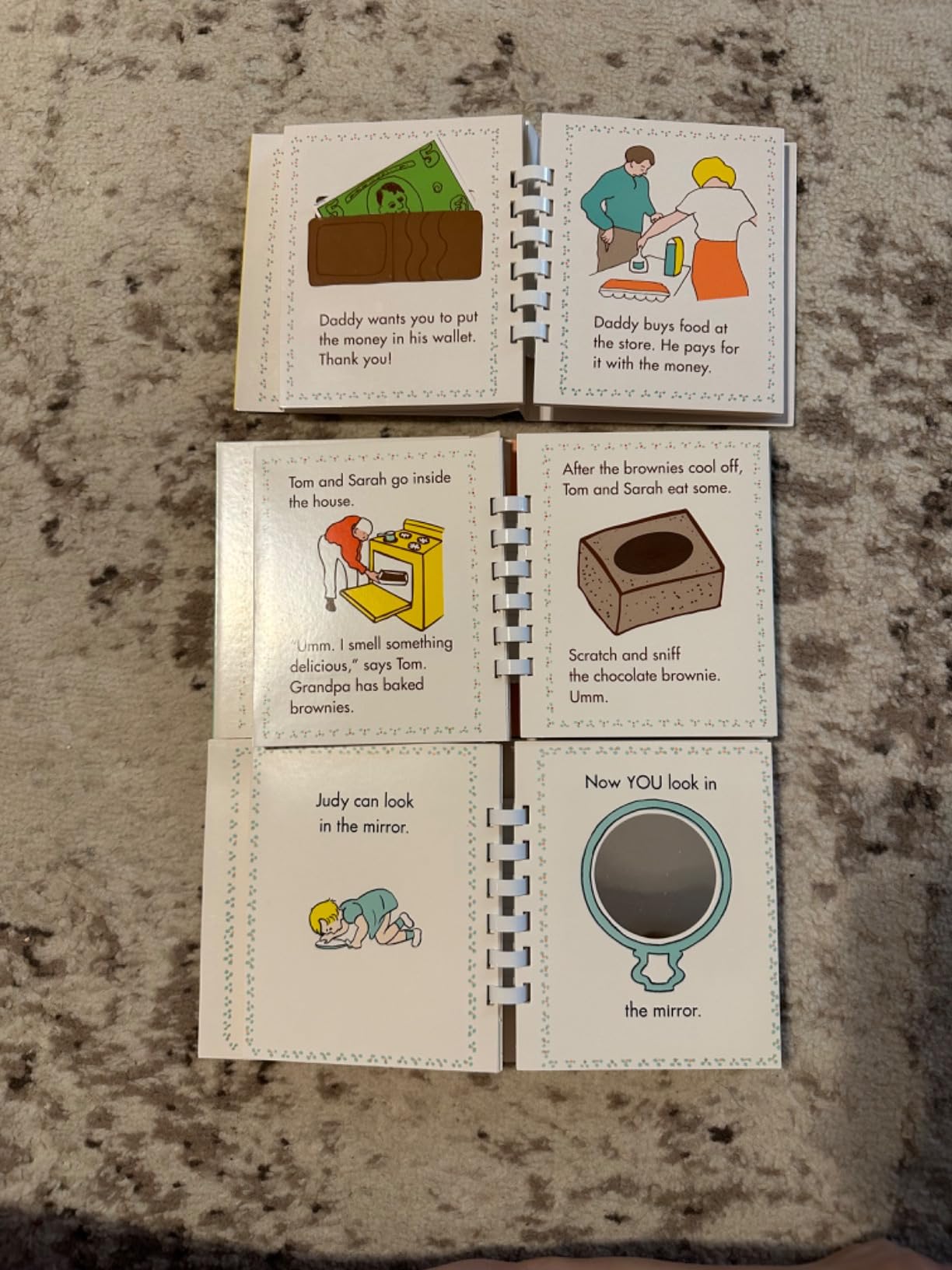 Pat the Bunny: First Books for Baby Boxed Set: Pat the Bunny; Pat the Puppy; Pat the Cat (3-Book Boxed Set) (Touch-and-Feel) customer photo 1