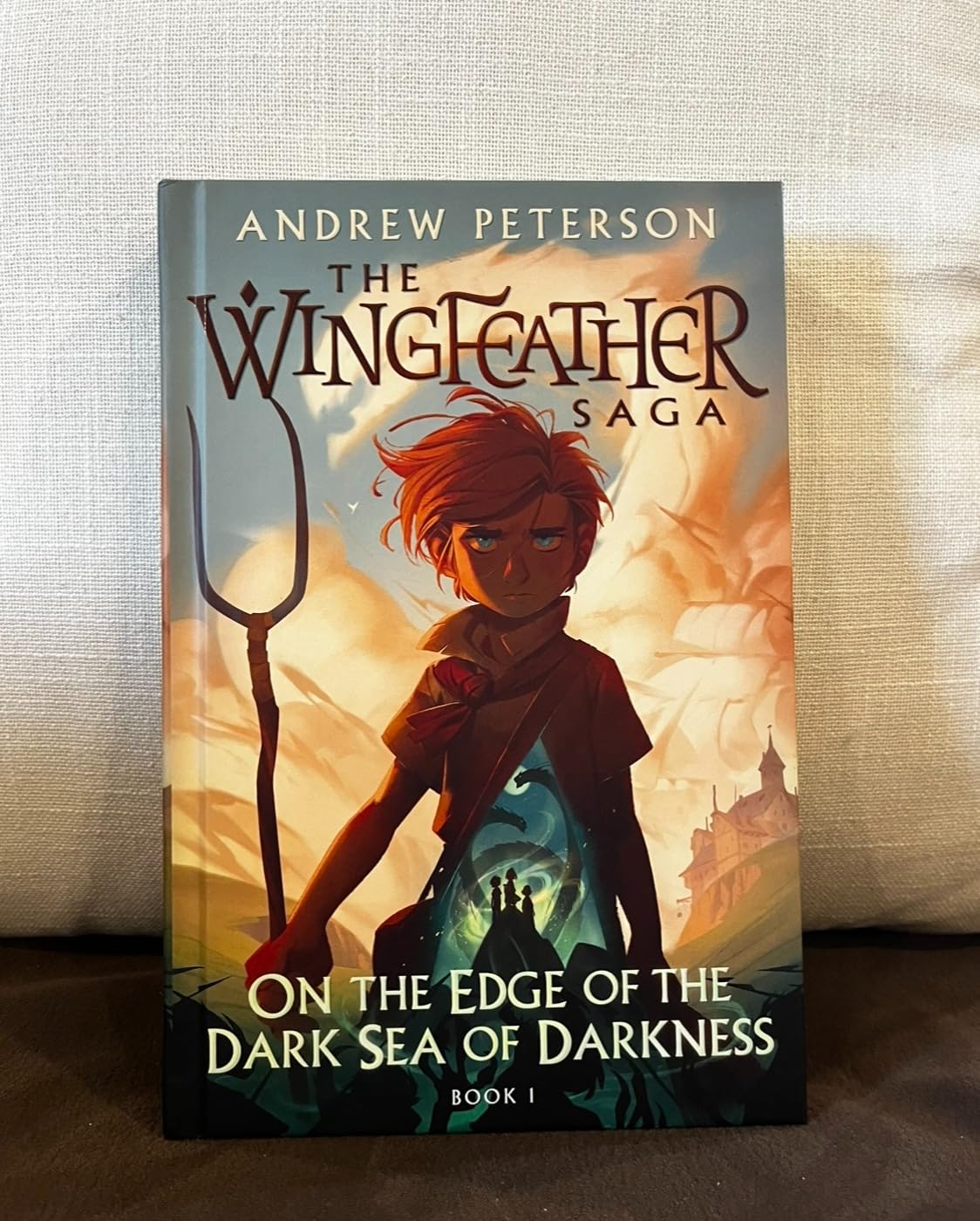 Wingfeather Saga Boxed Set: On the Edge of the Dark Sea of Darkness; North! Or Be Eaten; The Monster in the Hollows; The Warden and the Wolf King customer photo 1