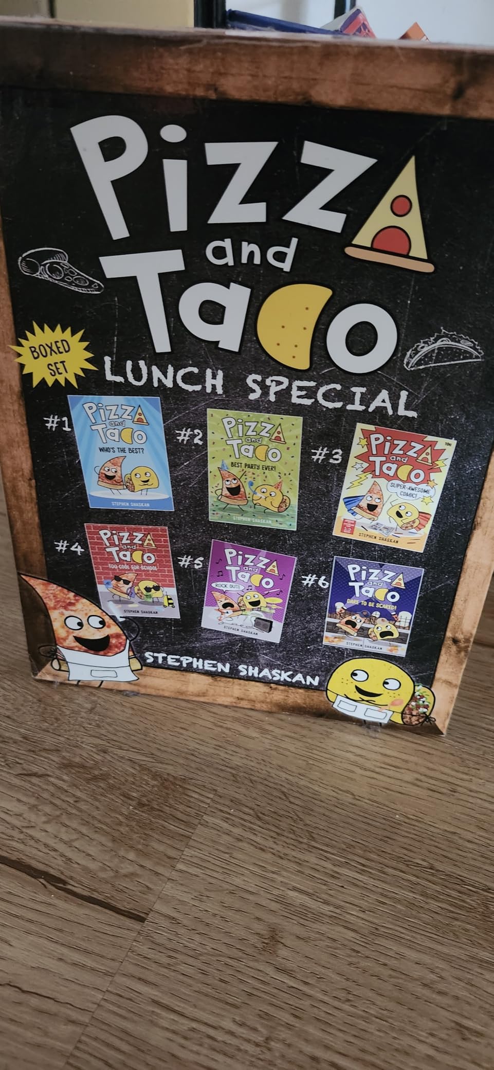 Pizza and Taco Lunch Special: 6-Book Boxed Set: Books 1-6 (A Graphic Novel Boxed Set) customer photo 2