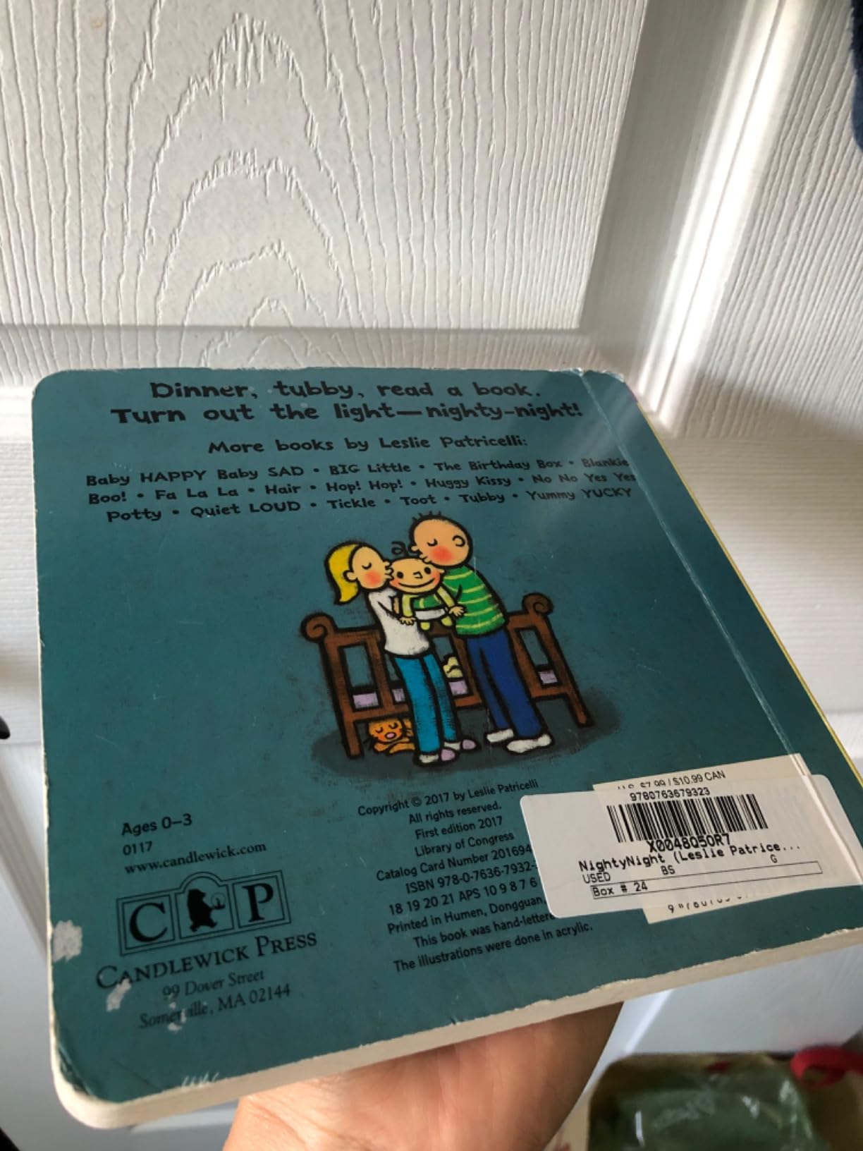 Nighty-Night: (A Bedtime Story About Night Time Routines for Babies and Toddlers) (Leslie Patricelli Board Books) customer photo 2