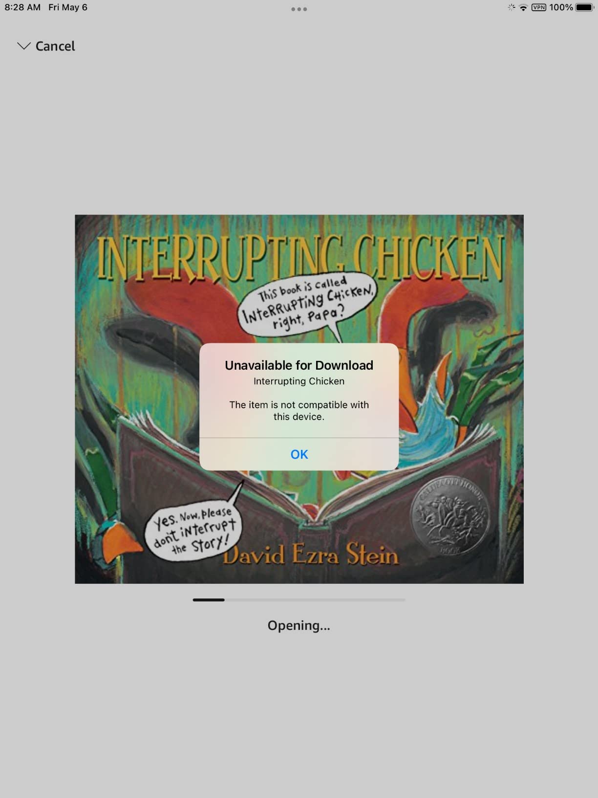 Interrupting Chicken: (Funny Read Aloud Children's Picture Book About Surprises, Fairy Tales, and Storytelling for Kids Ages 4-8) customer photo 1