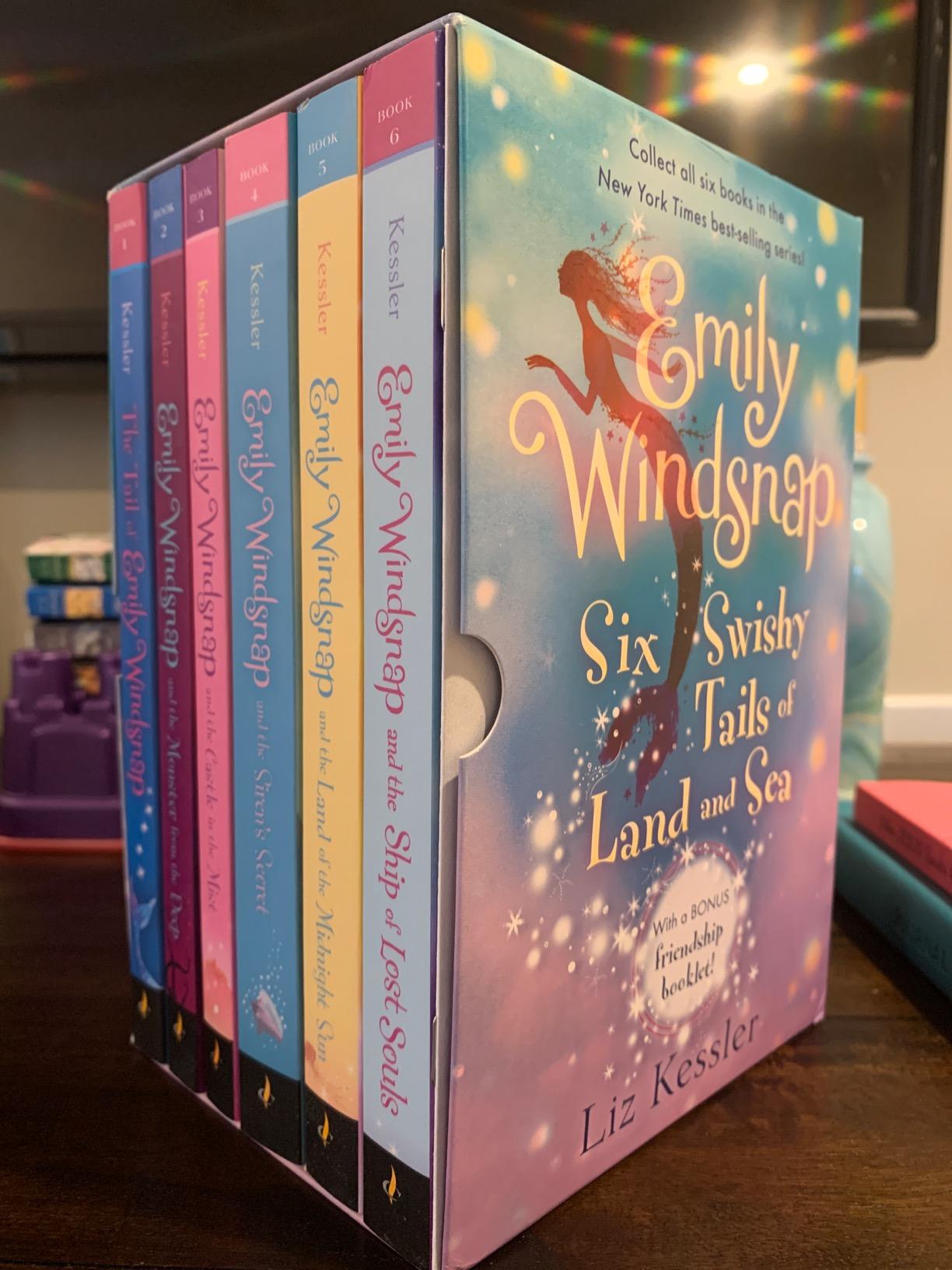 Emily Windsnap: Six Swishy Tails of Land and Sea: Books 1-6 (Box Set of Six Middle-Grade Fantasy Novels Featuring Underwater Adventures and Friendship Magic) customer photo 1