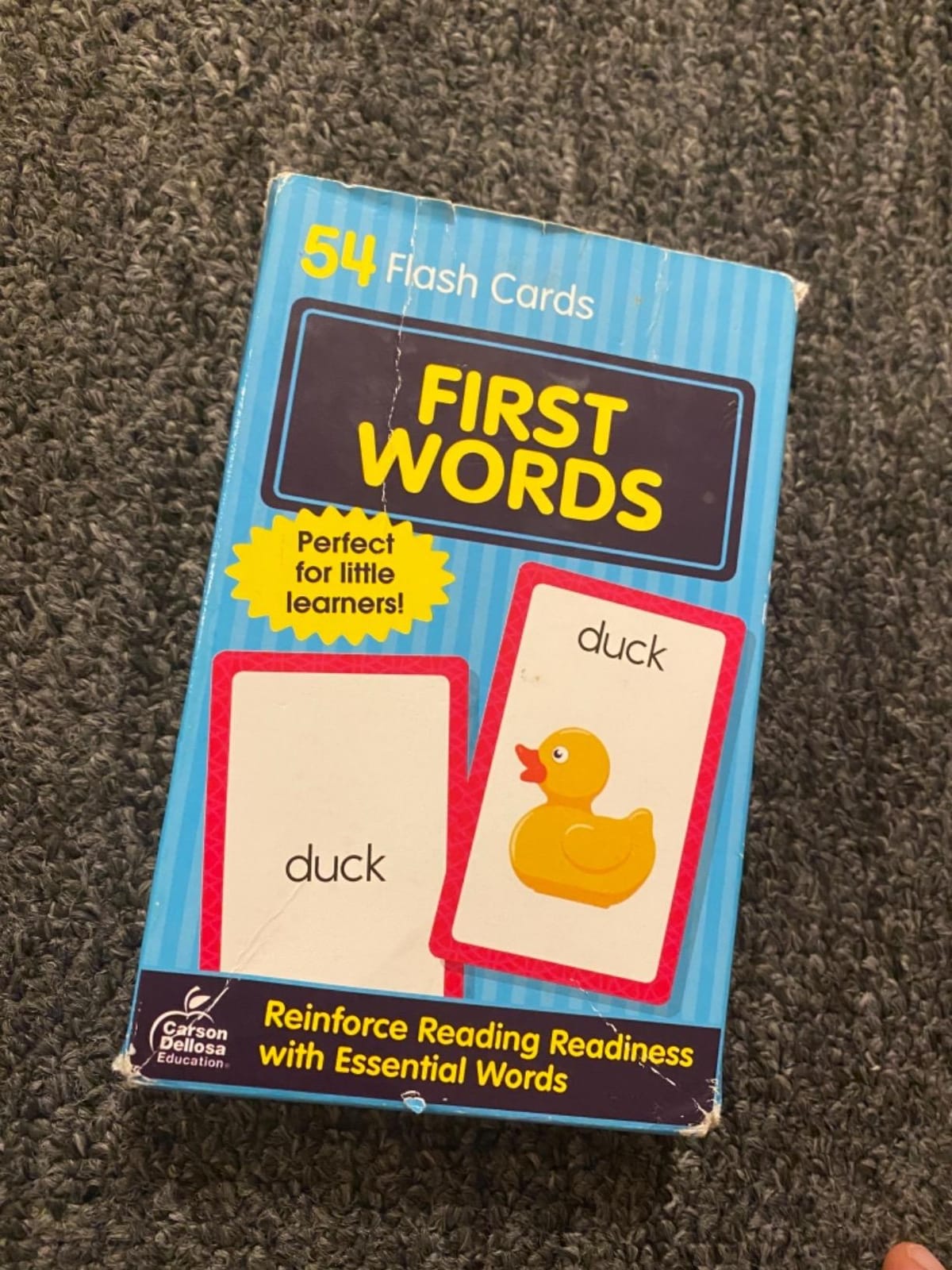 Carson Dellosa 54 Phonics Flash Cards, Sight Words Flashcards for Kids Ages 4 and Up, High Frequency Vocabulary Preschool and Kindergarten Learning Activities, Toddler Stocking Stuffers customer photo 2