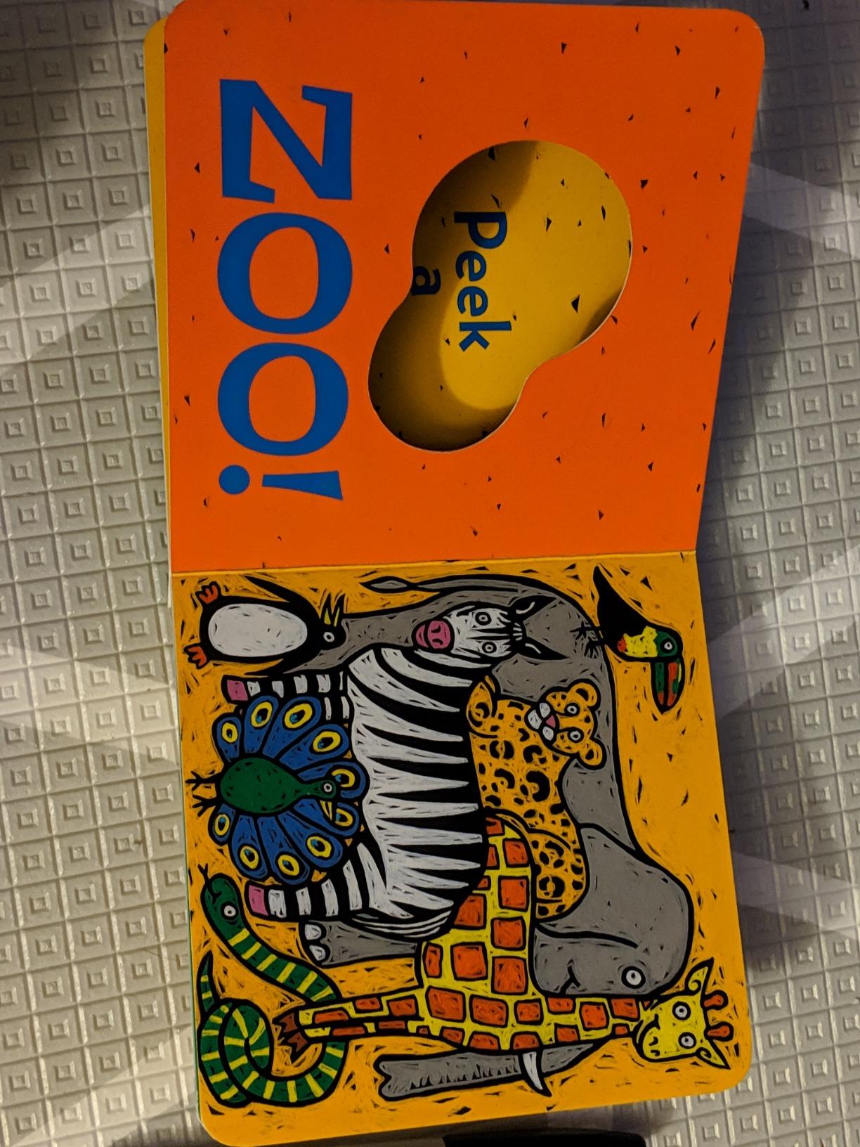 Peek-a Who? (Lift the Flap Books, Interactive Books for Kids, Interactive Read Aloud Books) customer photo 1