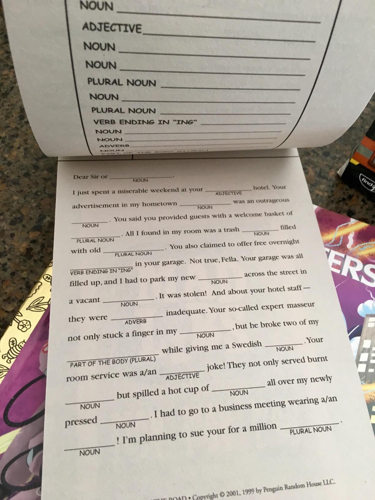 Mad Libs on the Road: World's Greatest Word Game customer photo 1
