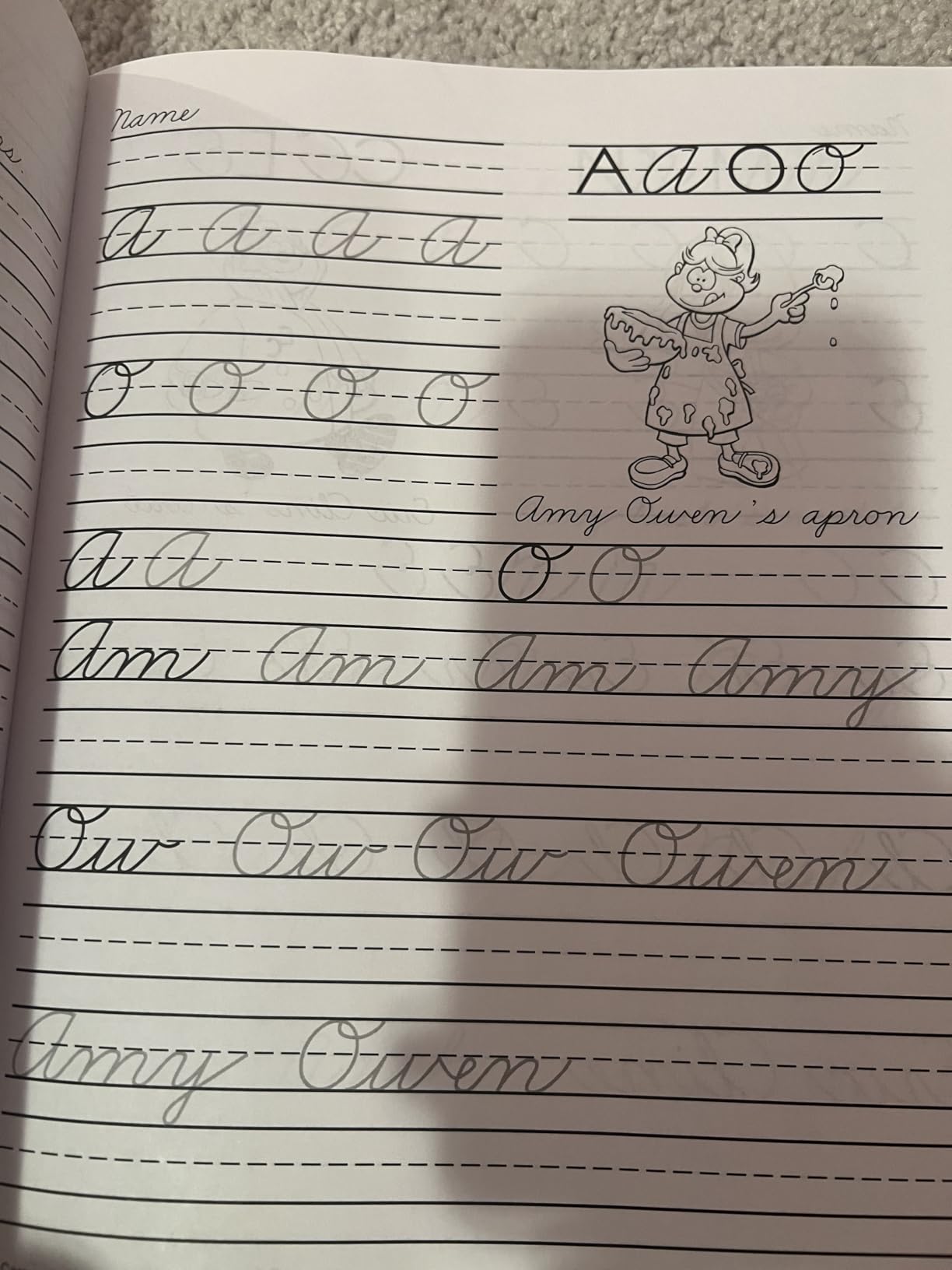 Carson Dellosa Beginning Cursive Handwriting Workbook, Traditional Writing Book With Number and Letter Tracing and Sight Words Practice, Classroom or Homeschool Curriculum customer photo 1