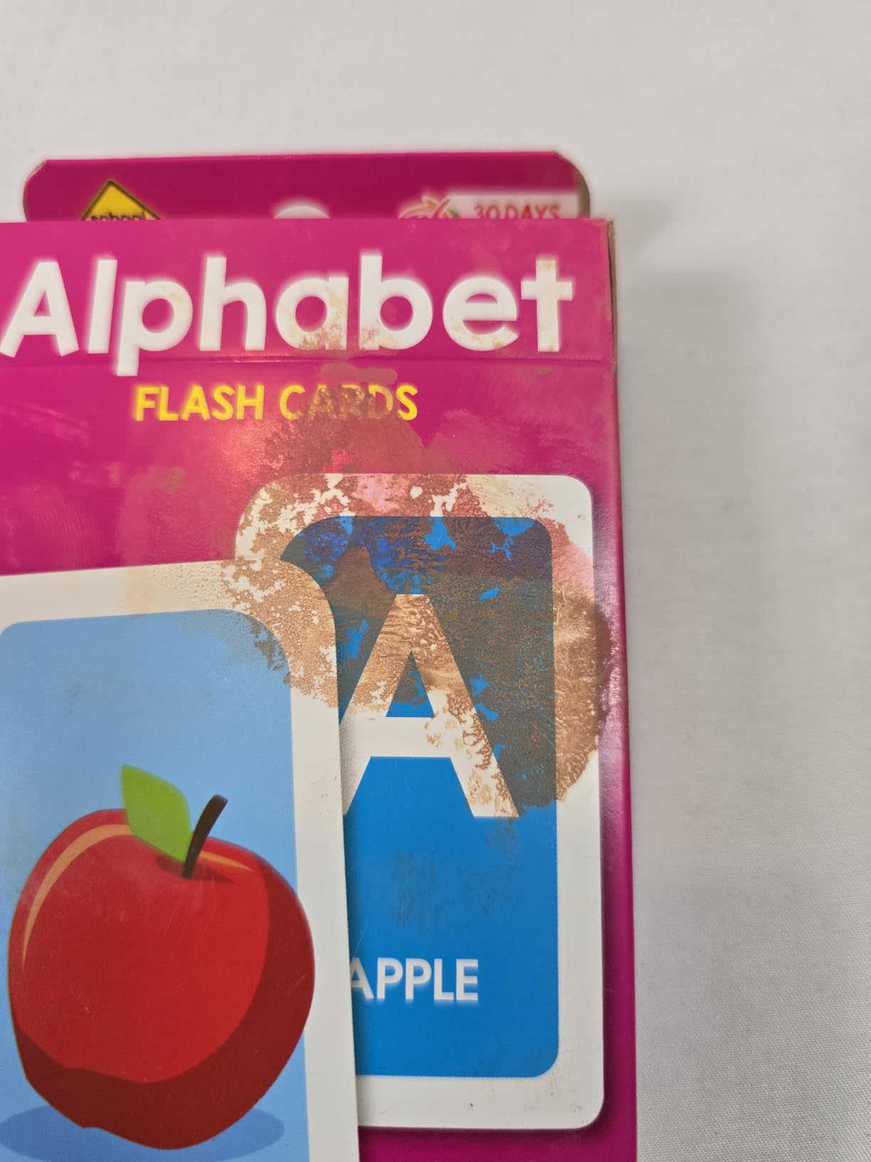 School Zone Alphabet Flash Cards: 56 Cards, Toddler, Preschool, Learn the ABC's, Letters, Phonics, Colorful & Fun Learning, Ages 3+ customer photo 1
