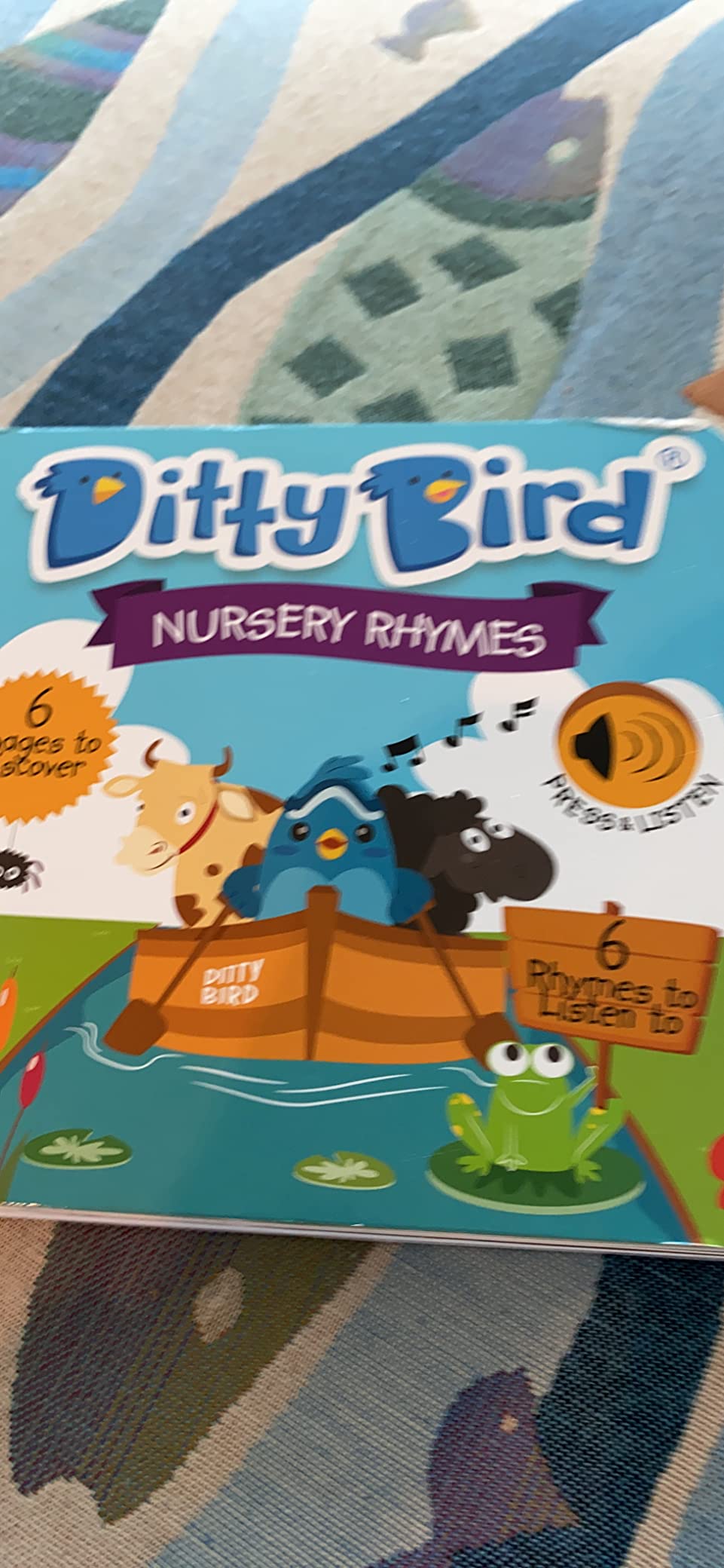 Ditty Bird Musical Books for Toddlers | Interactive Nursery Rhymes Book with Sound - Old Macdonald's Farm & More Songs customer photo 1