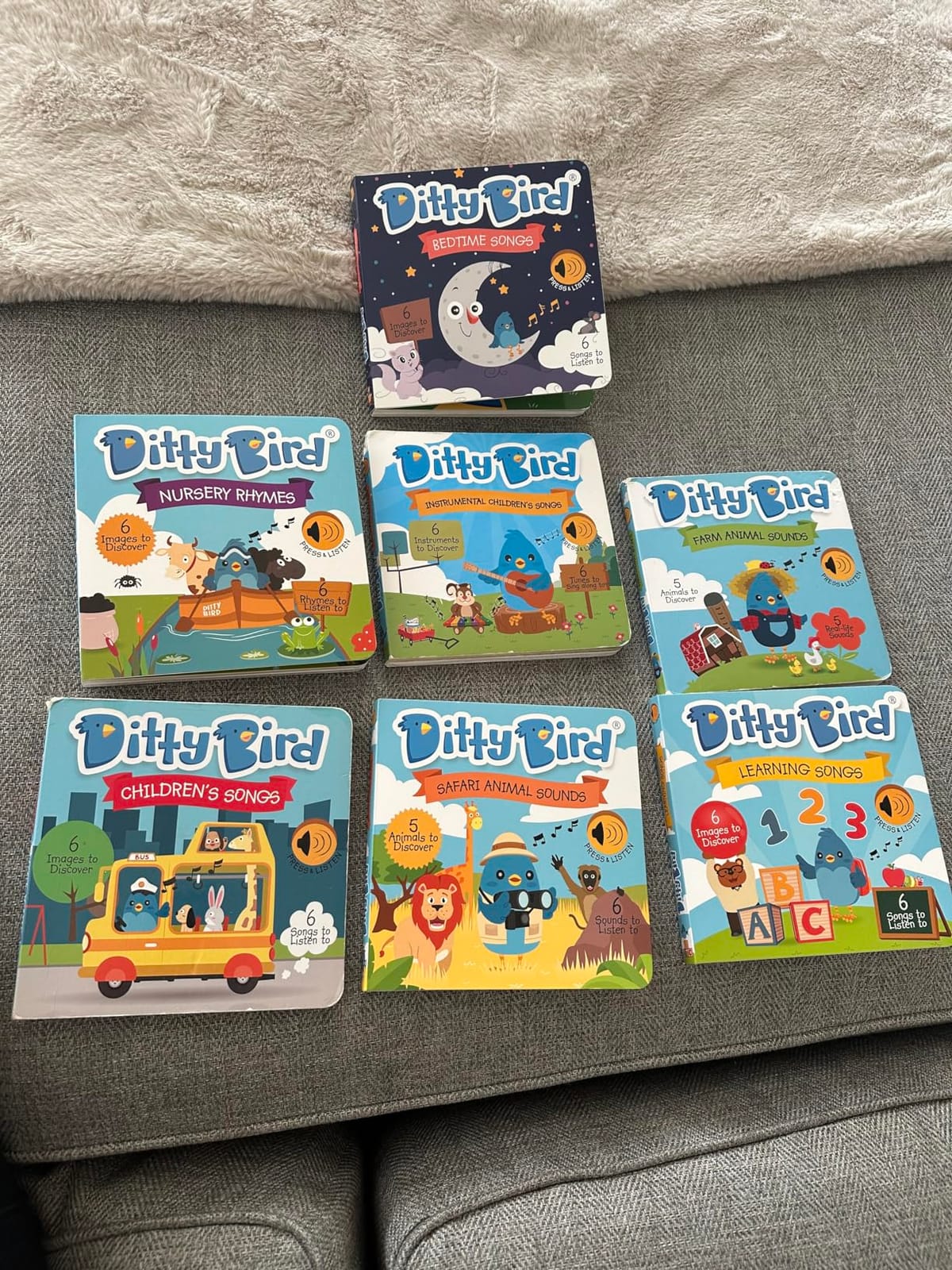 Ditty Bird Musical Books for Toddlers | Interactive Nursery Rhymes Book with Sound - Old Macdonald's Farm & More Songs customer photo 2