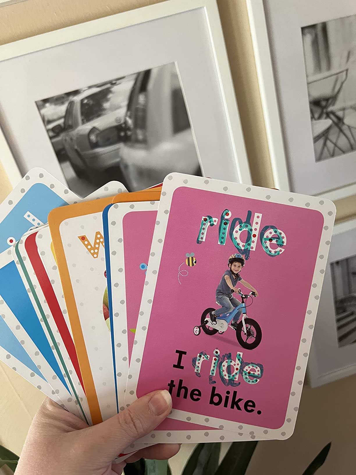 50 Sight Words Flashcards: Scholastic Early Learners (Flashcards) customer photo 2