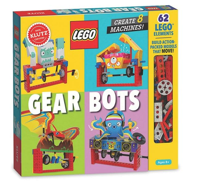 Klutz Lego Gear Bots Science/STEM Activity Kit for 8-12 years customer photo 1