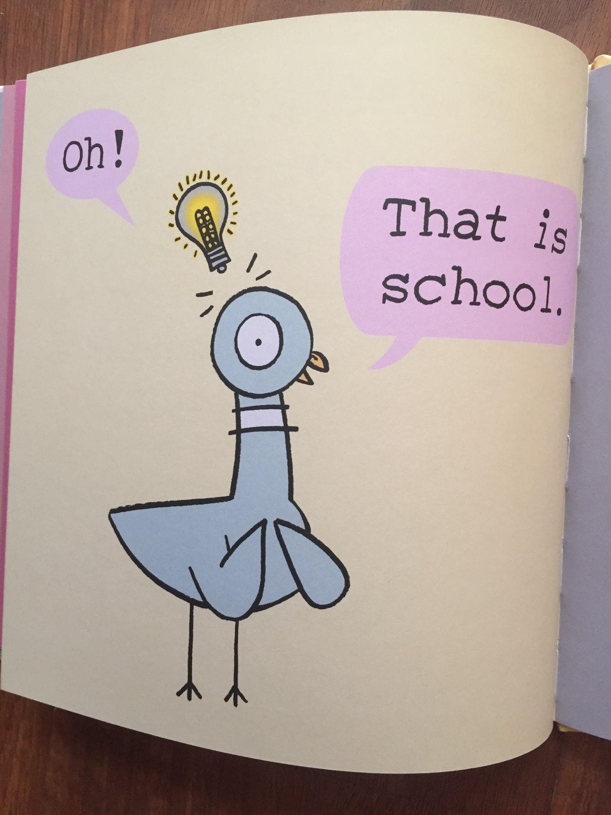 The Pigeon HAS to Go to School! customer photo 1