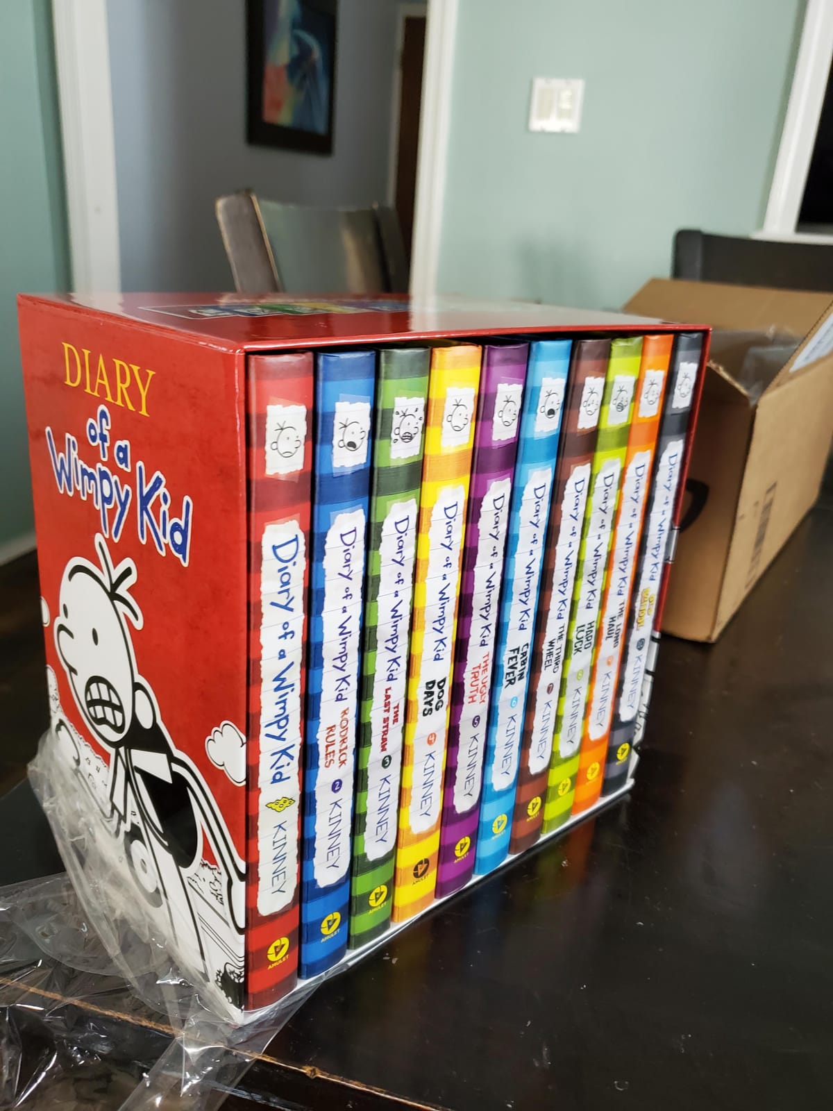 Diary of a Wimpy Kid Box of Books 1-10 Hardcover Gift Set customer photo 1