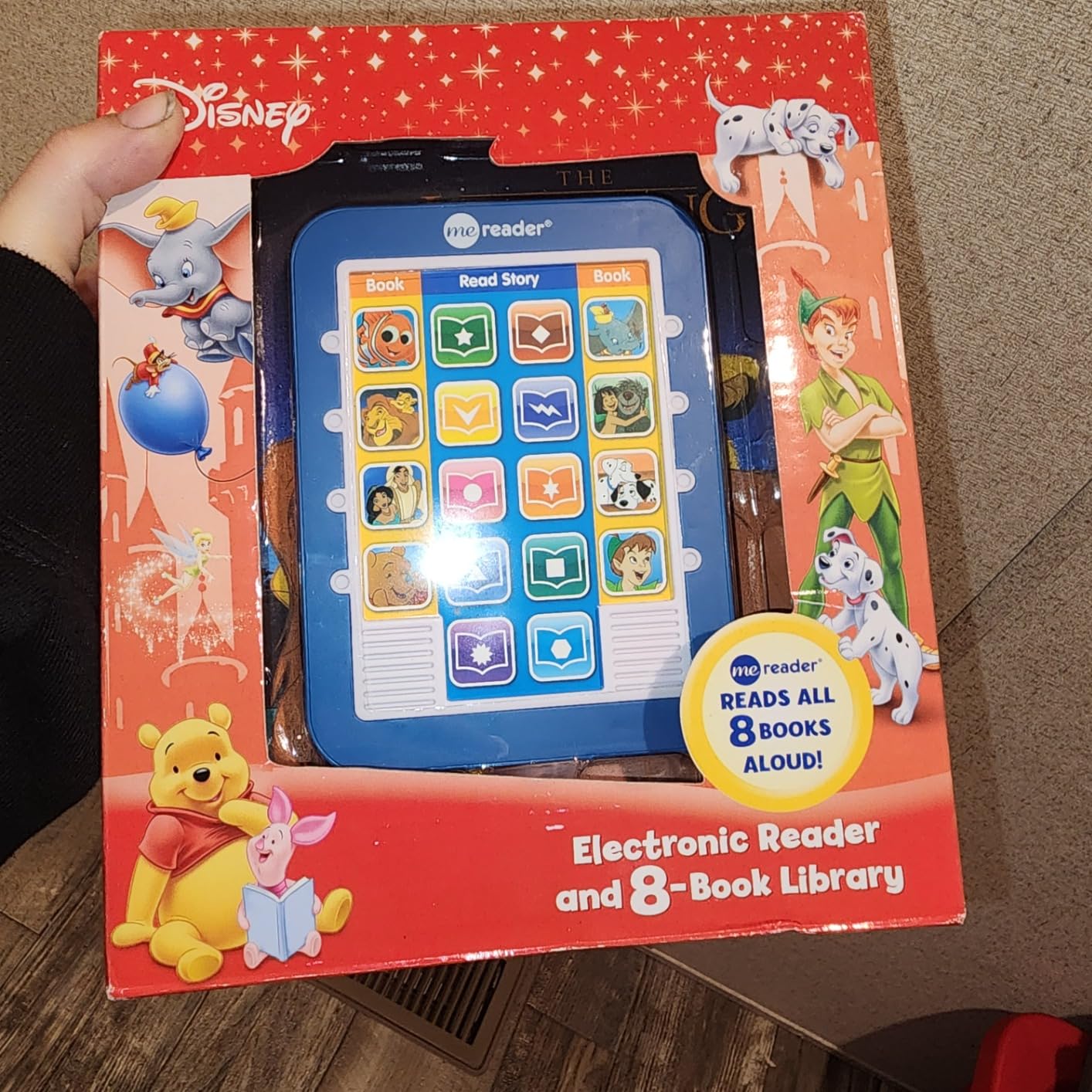 Disney Classic - Lion King, Finding Nemo, Aladdin and more! - Me Reader Electronic Reader and 8 Sound Book Library - PI Kids customer photo 2