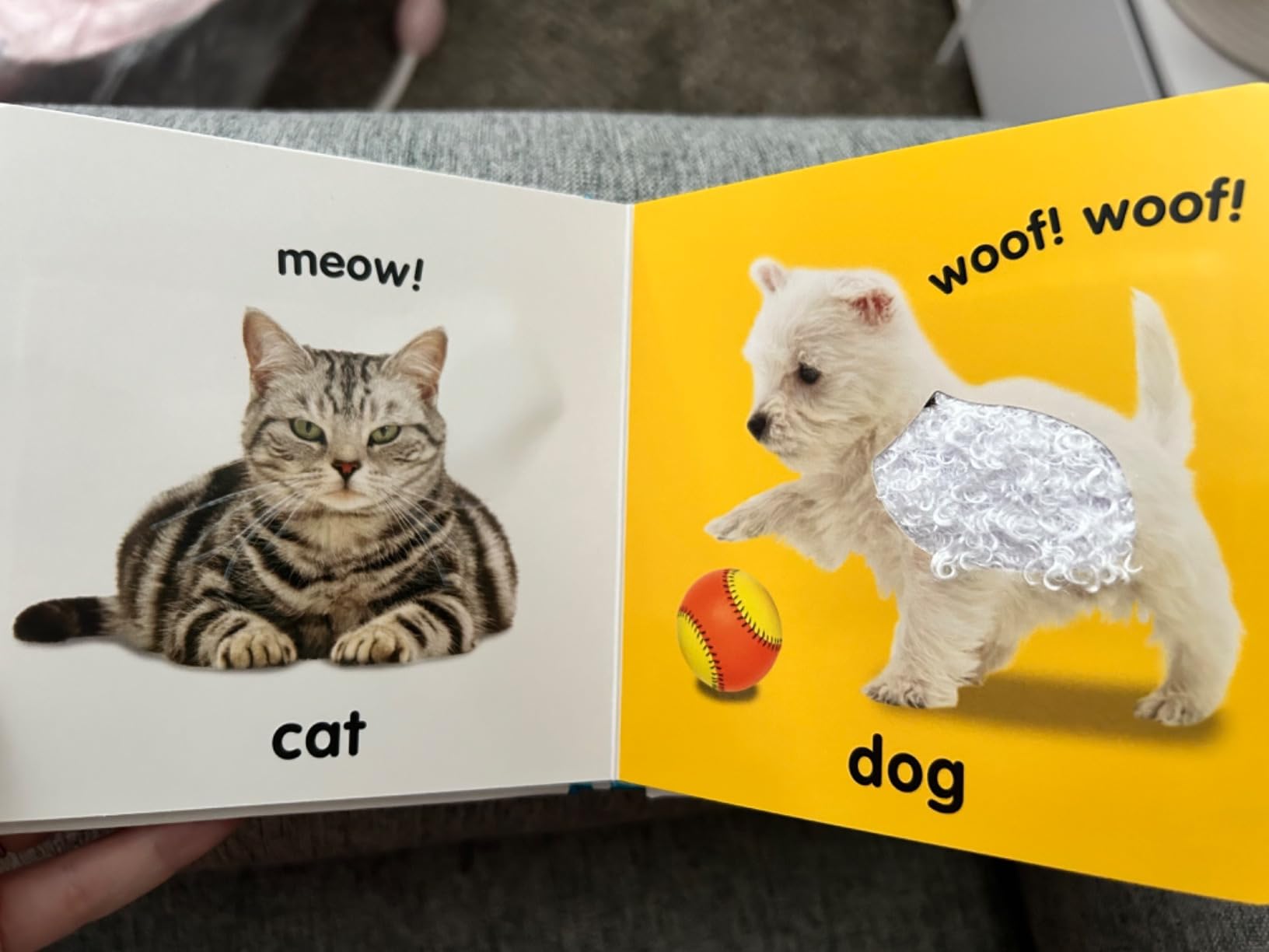 Baby Touch and Feel First Words: An Interactive Language Development Board Book customer photo 1