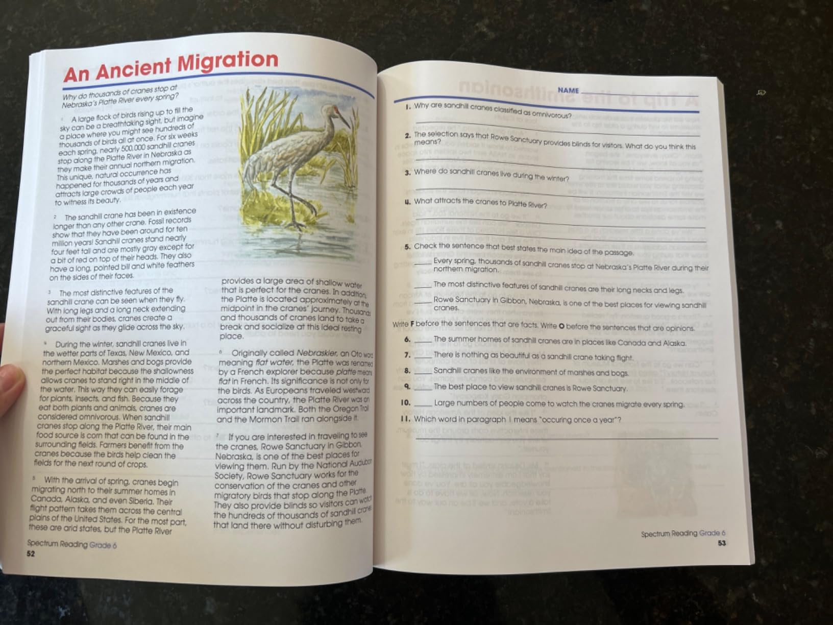 Spectrum Reading 6th Grade Workbook, Activity Book Covering Nonfiction and Fiction Passages, Story Structure, and more, Classroom or Homeschool Curriculum customer photo 1