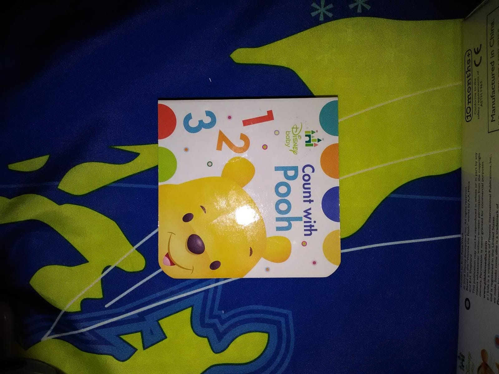 Disney Baby: Winnie the Pooh - My First Library - 12 Board Book Set - First Words, Counting, and More! - PI Kids customer photo 1