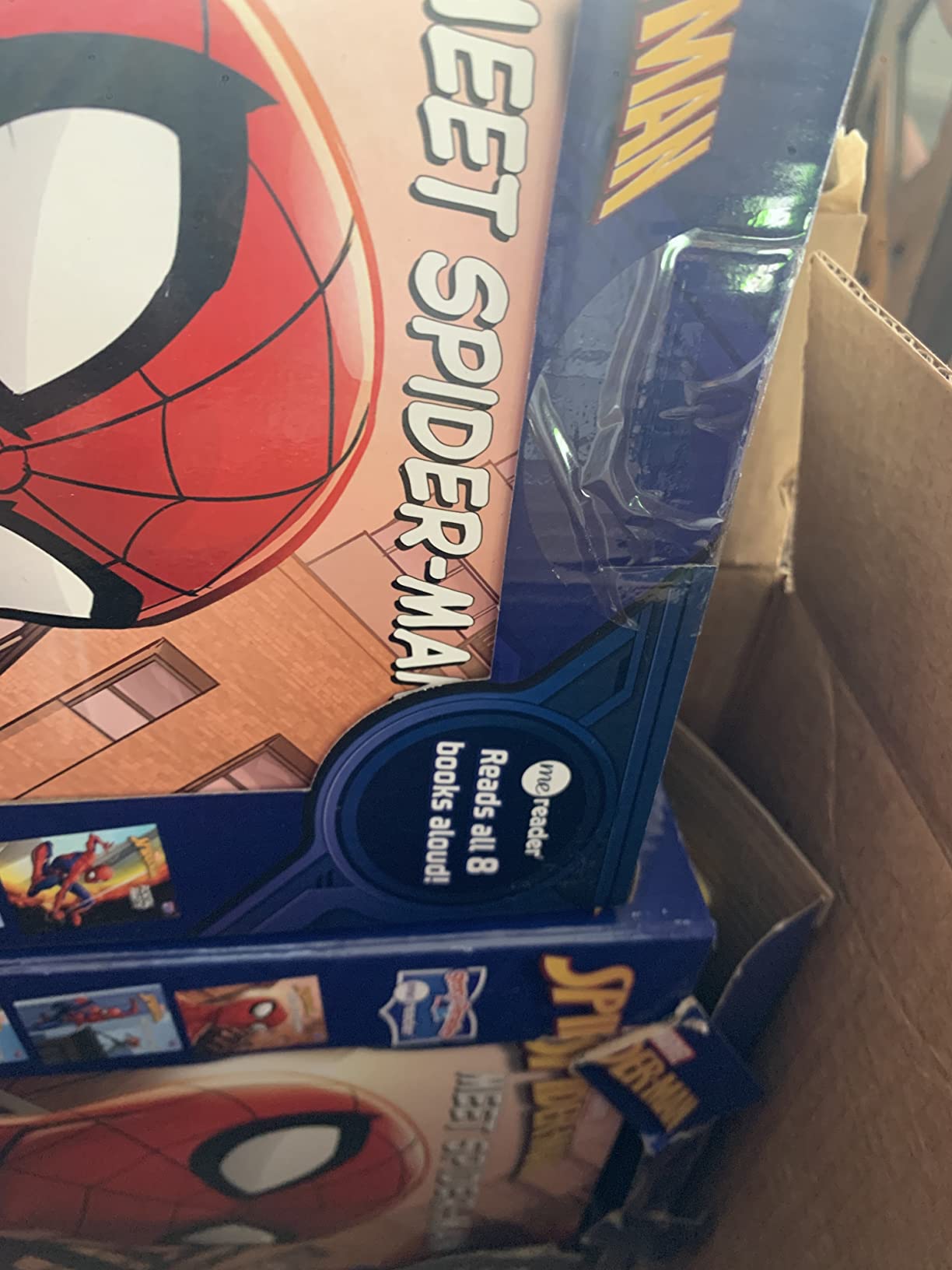 Marvel - Spider-man Me Reader Electronic Reader and 8 Sound Book Library - PI Kids customer photo 2