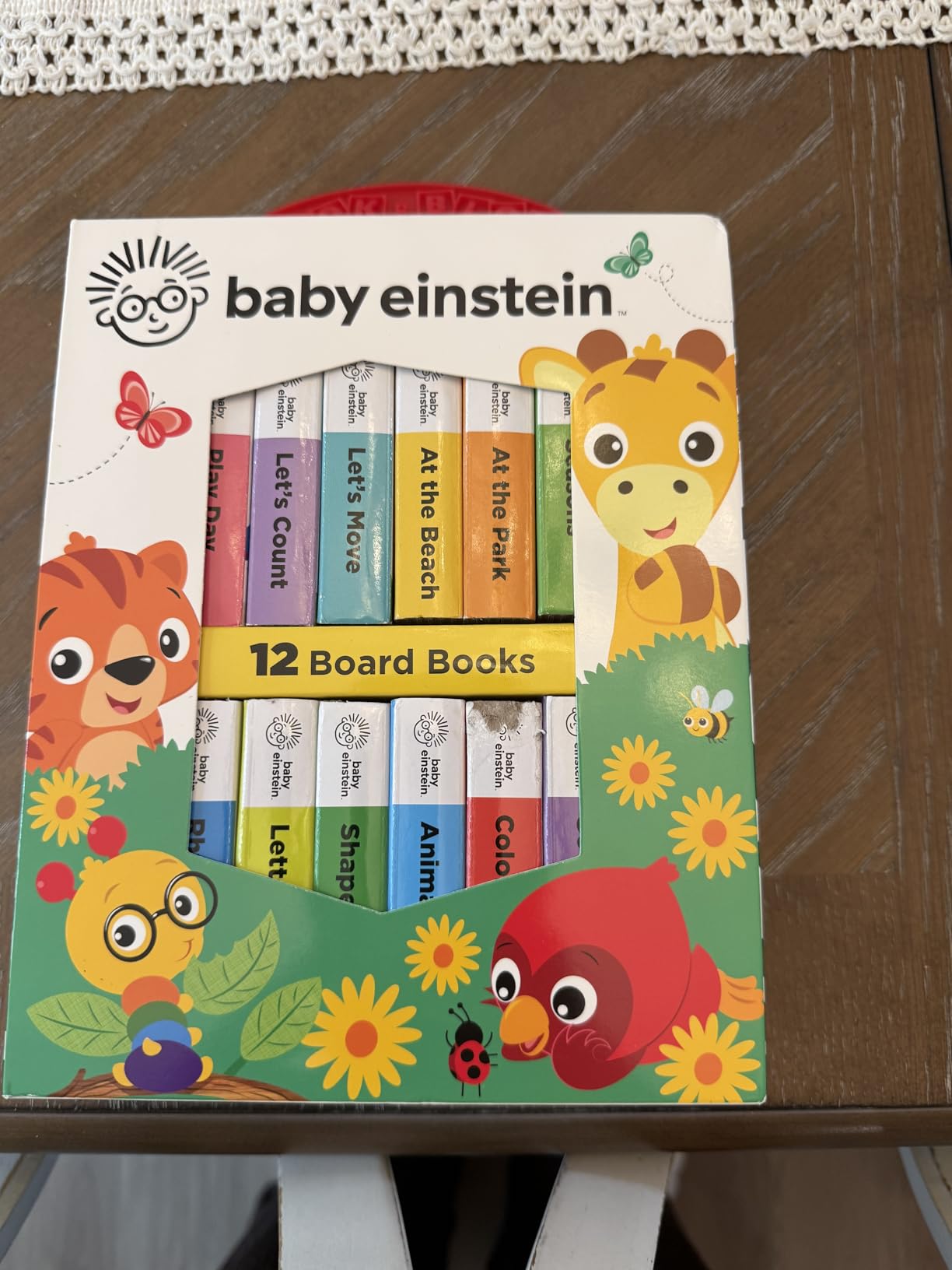 Baby Einstein - My First Library Board Book Block 12-Book Set - First Words, Alphabet, Numbers, and More! - PI Kids customer photo 2
