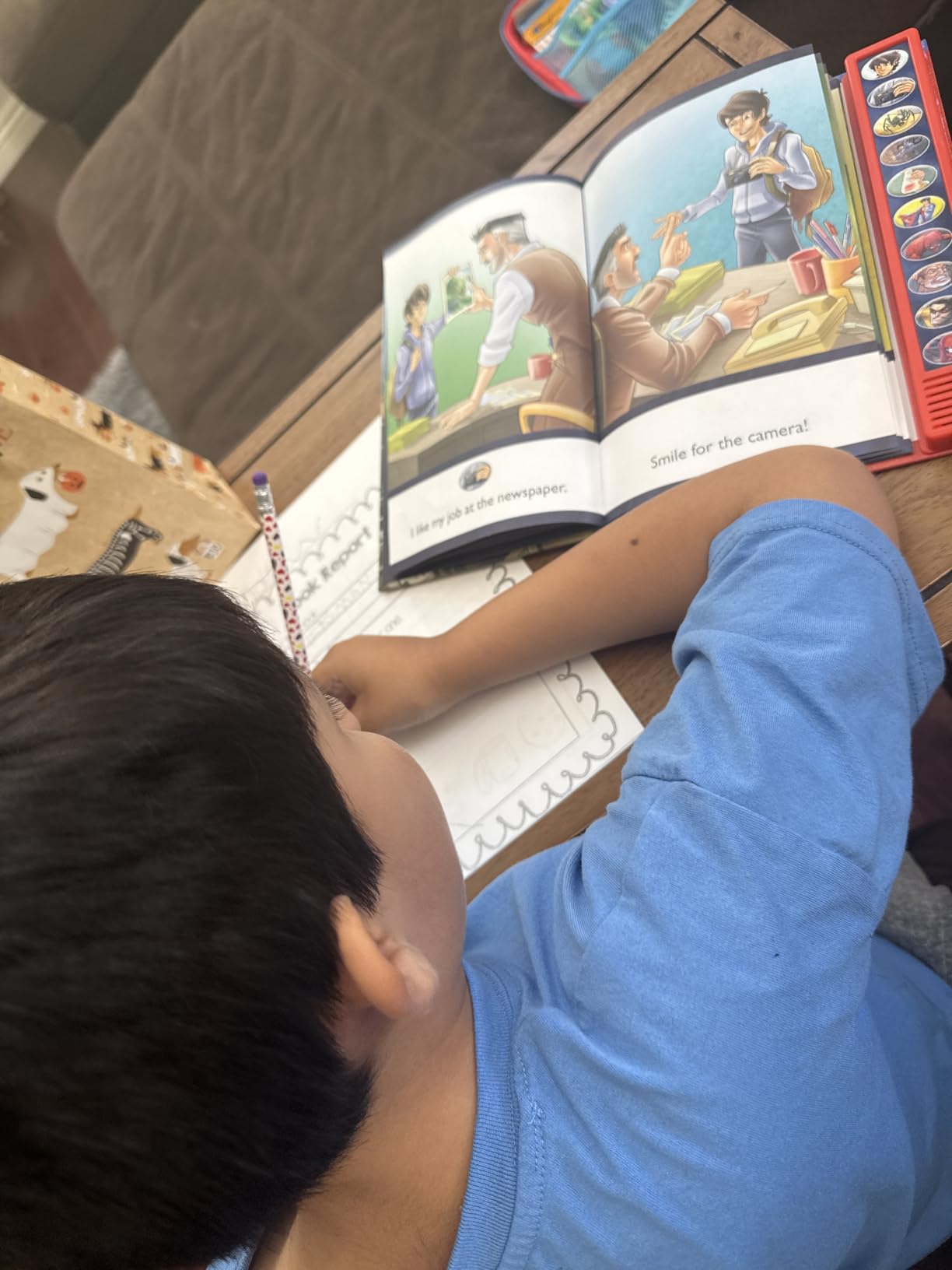 Marvel - I'm Ready to Read with Spider-Man - Interactive Read-Along Sound Book - Great for Early Readers - PI Kids customer photo 2