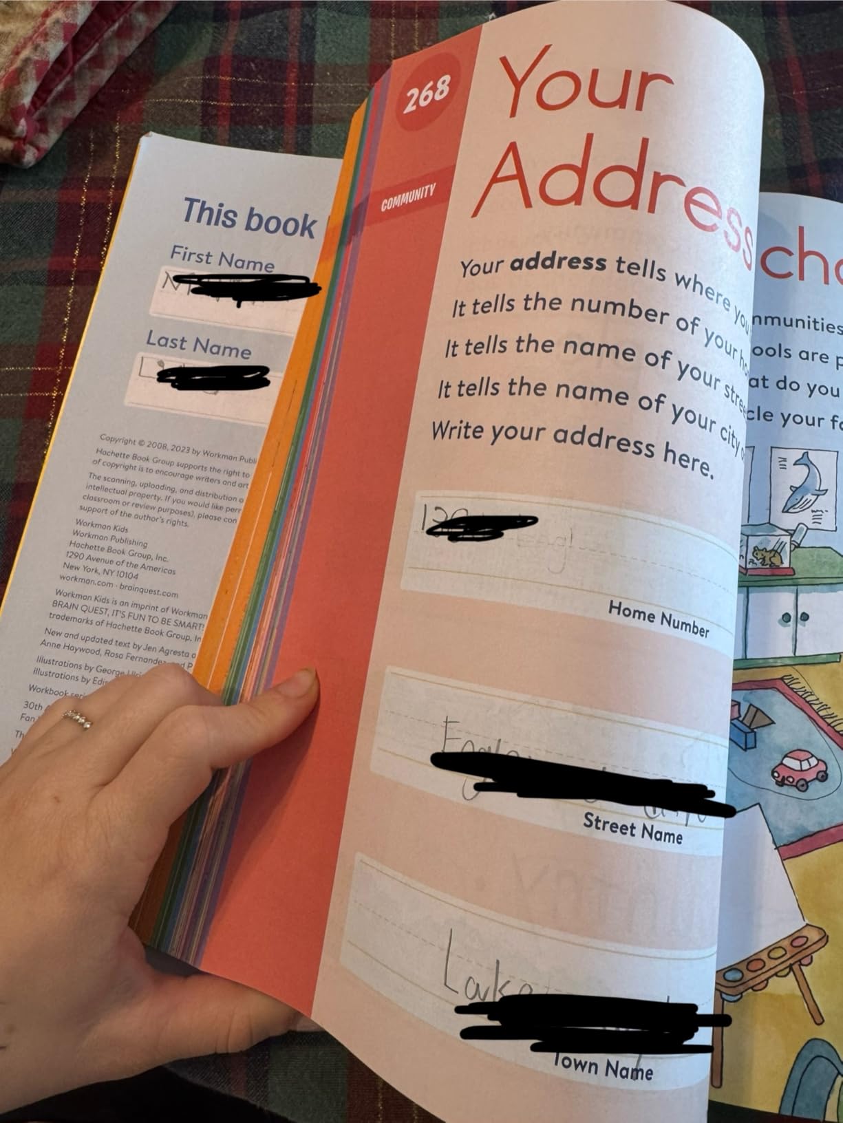 Brain Quest Workbook: Kindergarten Revised Edition customer photo 2