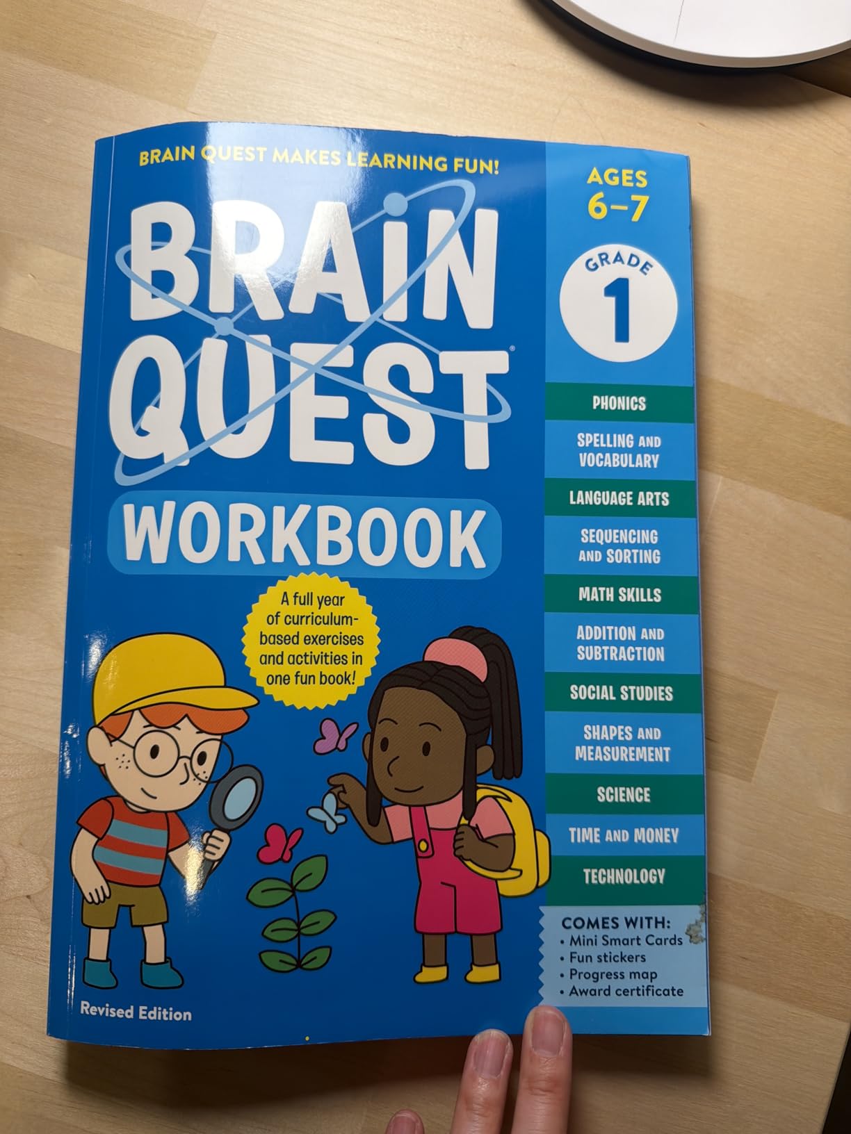 Brain Quest Workbook: 1st Grade Revised Edition customer photo 2
