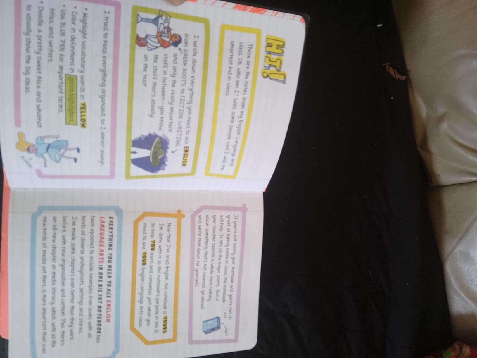 The Big Fat Middle School English Language Arts Workbook: 100+ ELA Practice Exercises (Big Fat Notebook) customer photo 2