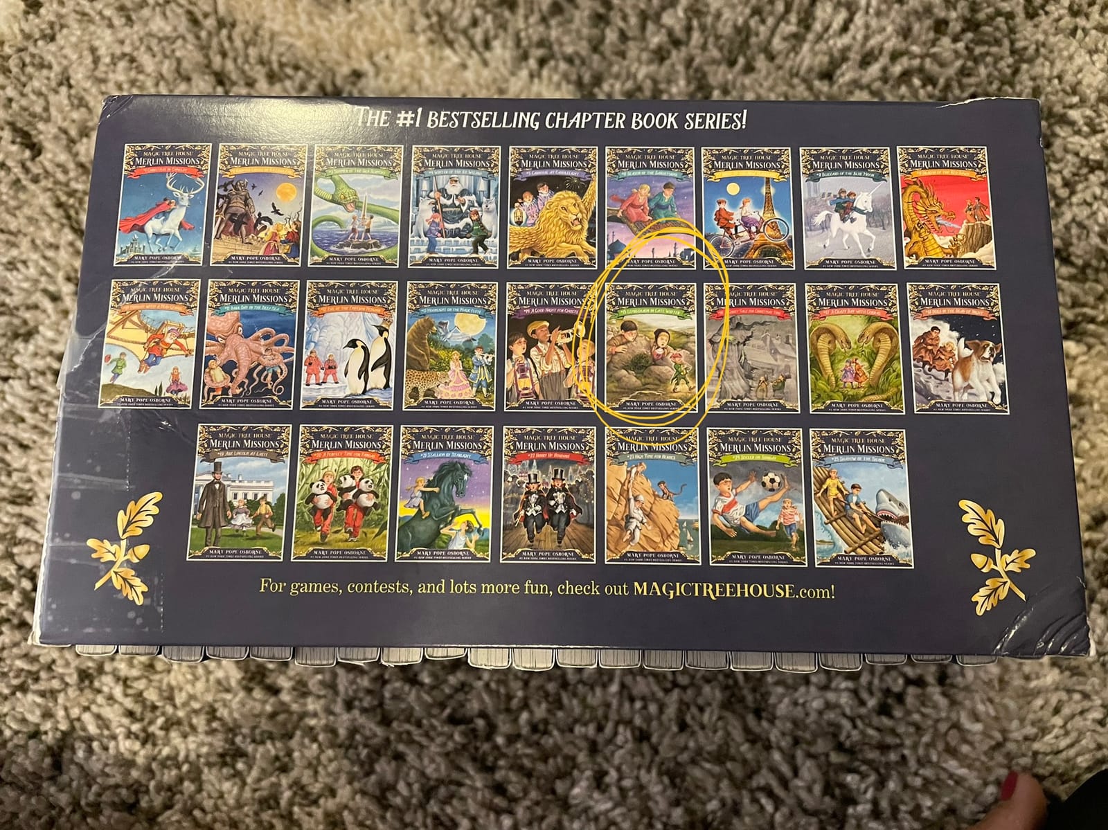 Magic Tree House Merlin Missions Books 1-25 Boxed Set customer photo 1