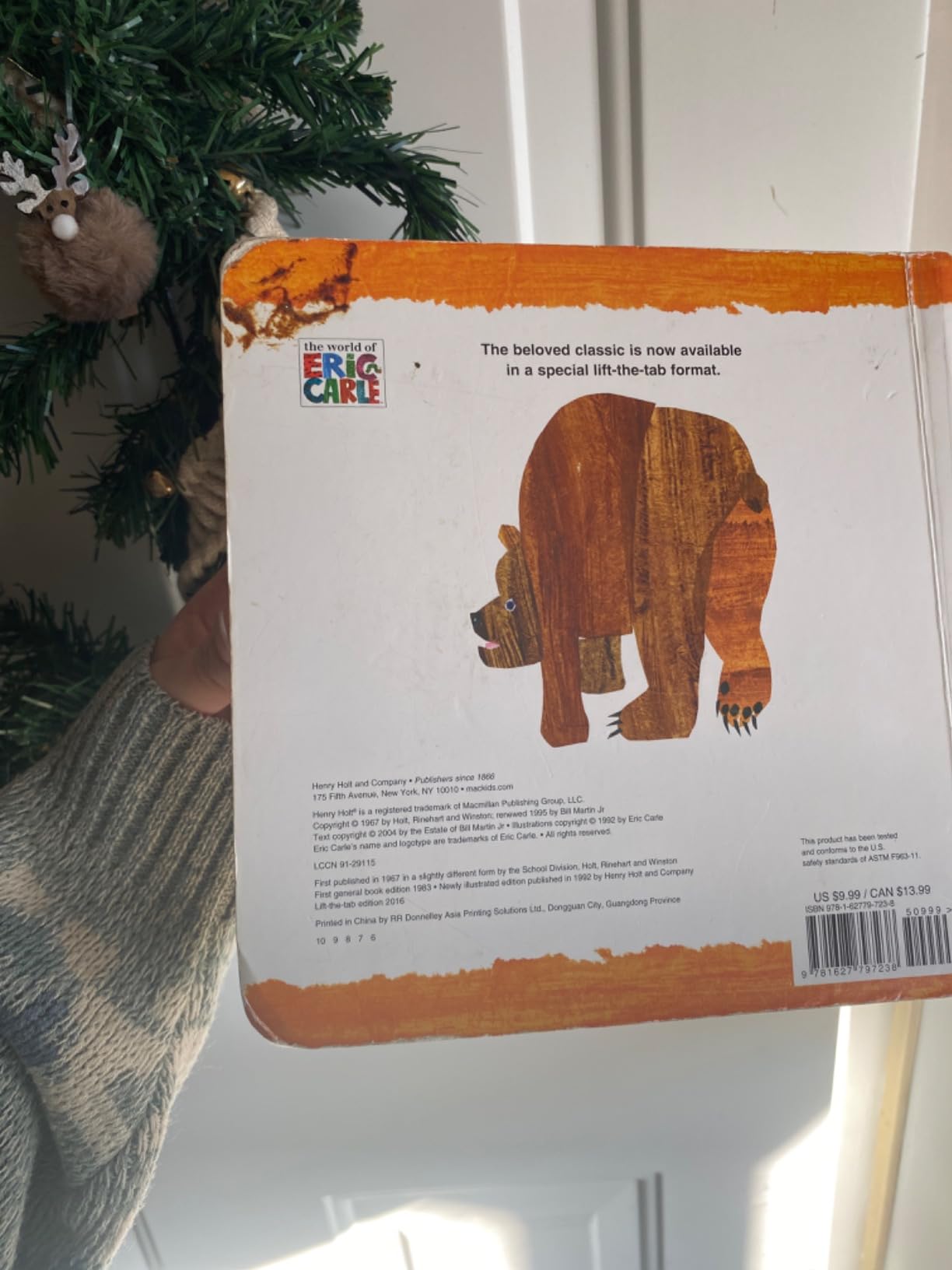 Lift-the-Tab: Brown Bear, Brown Bear, What Do You See?: Classic Novelty Lift-the-Tab (Brown Bear and Friends) customer photo 1