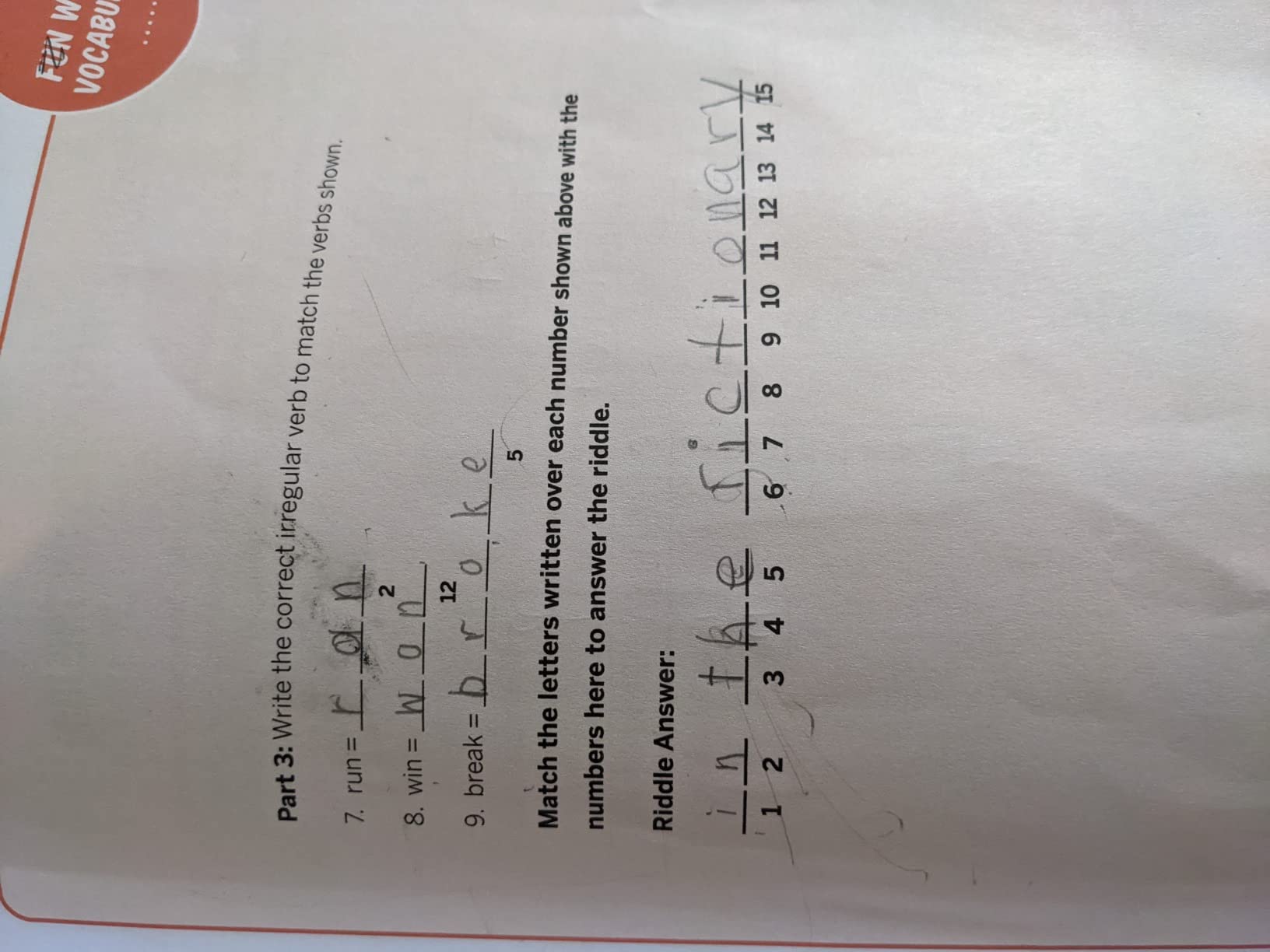 The Vocabulary Workbook for Grades 3, 4, and 5: 120+ Simple Exercises to Improve Reading, Spelling, and Word Usage (English Grammar Workbooks) customer photo 2