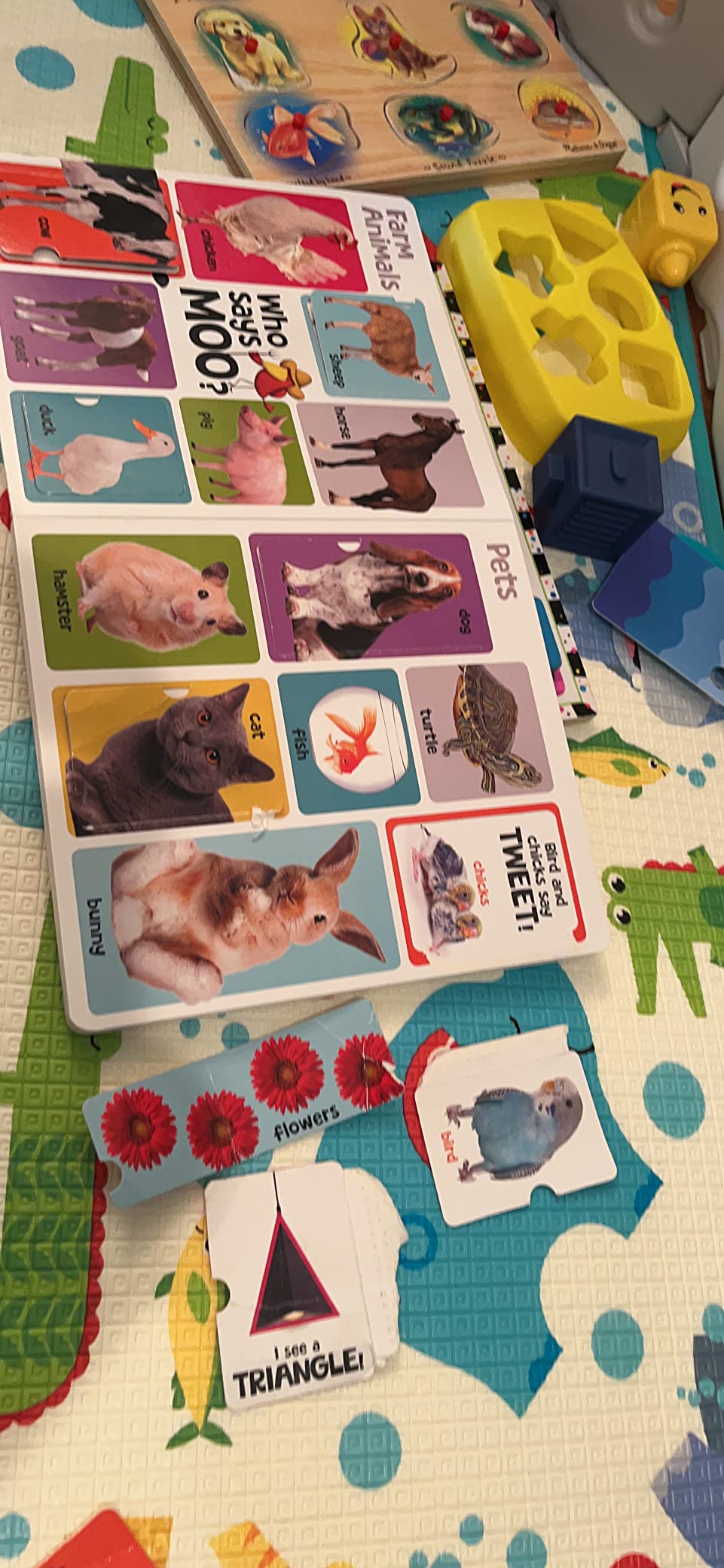 First 101 Words: A Hidden Pictures Lift-the-Flap Board Book - Interactive First Words Book for Babies and Toddlers customer photo 1