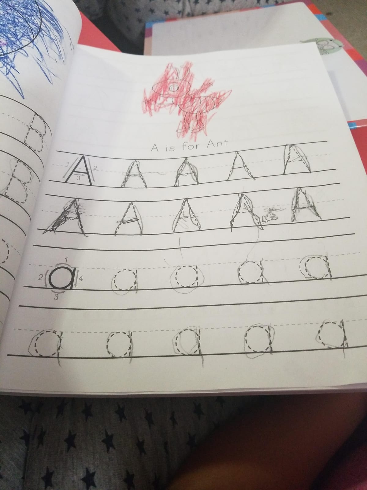 Trace Letters: Alphabet Handwriting Practice workbook for kids: Preschool writing Workbook with Sight words for Pre K, Kindergarten and Kids Ages 3-5 customer photo 1