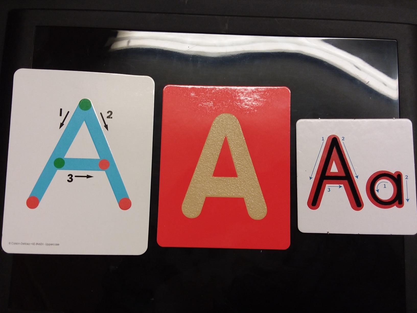 Key Education Textured Touch and Trace Alphabet Flash Cards, Uppercase ABC | 26 Tactile Tracing Cards for Toddlers, Preschool & Special Education Kids customer photo 1