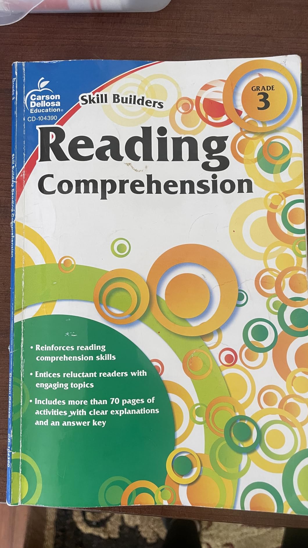 Carson Dellosa Skill Builders Reading Comprehension 3rd Grade Workbook, Fiction and Nonfiction Passages, Vocabulary Word Search, and More, Classroom or Homeschool Curriculum customer photo 2