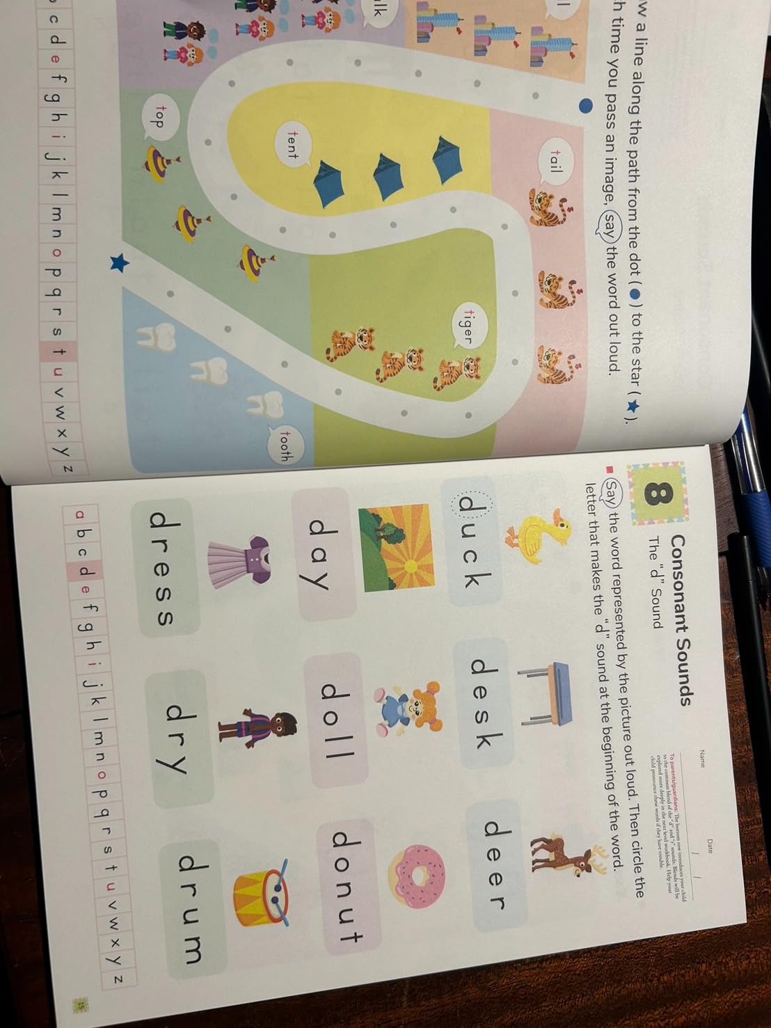 Kumon My Book of Reading Skills: Easy Phonics (Reading Skills), Ages 4-6, 96 pages customer photo 1