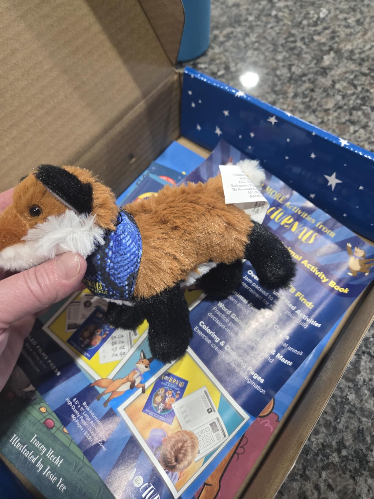 The Nocturnals Grow & Read Activity Box: Early Readers, Plush Toy, and Activity Book - Level 1-3 customer photo 2