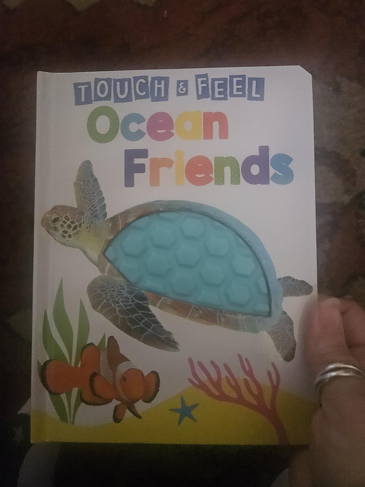 Ocean Friends - Touch and Feel Board Book - Sensory Board Book customer photo 2