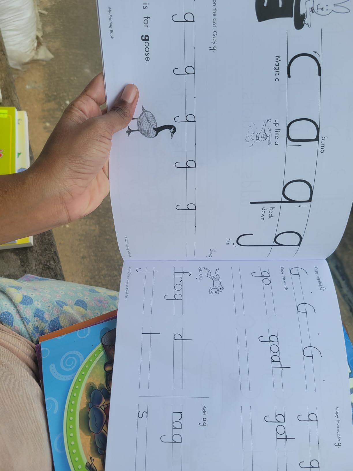 My Printing Book Workbook, 1st Grade+, Age 6+ | Practice print handwriting with lessons that cover other language arts skills; for classroom, homeschool, tutoring, OT customer photo 2
