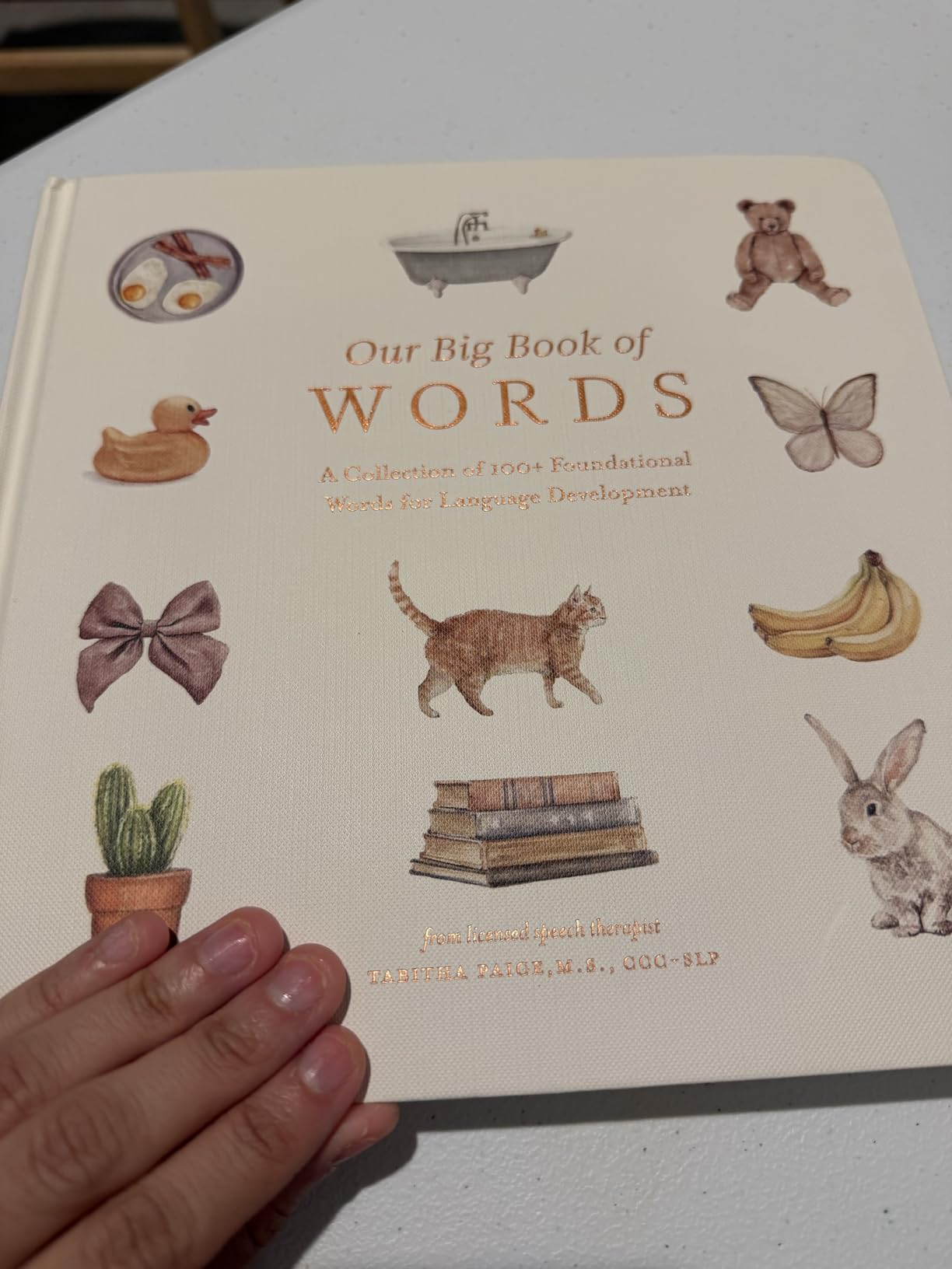 Our Big Book of First Words: A Collection of 100+ Foundational Words for Language Development (Tabitha Paige Children's Book Series) customer photo 2