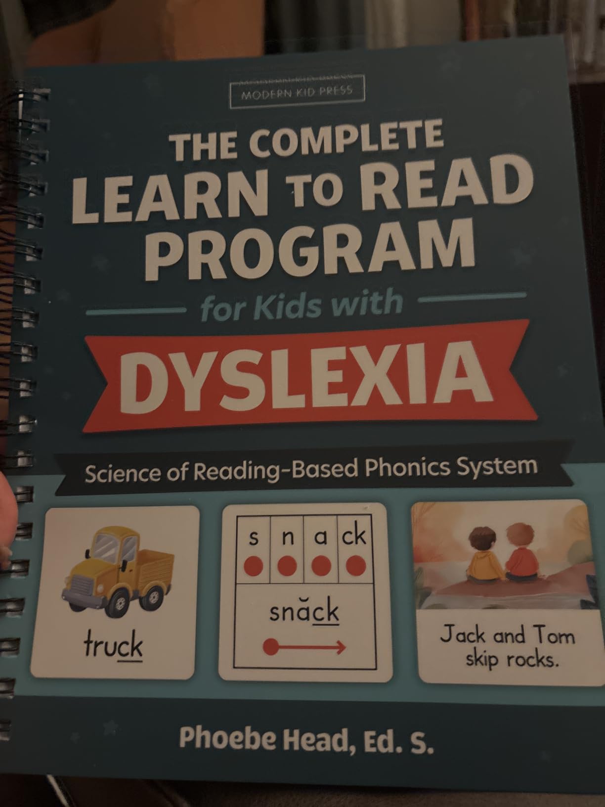 The Complete Learn to Read Program for Kids with Dyslexia: A Step-by-Step Phonics Workbook with Guided Lessons and Decodable Stories customer photo 2