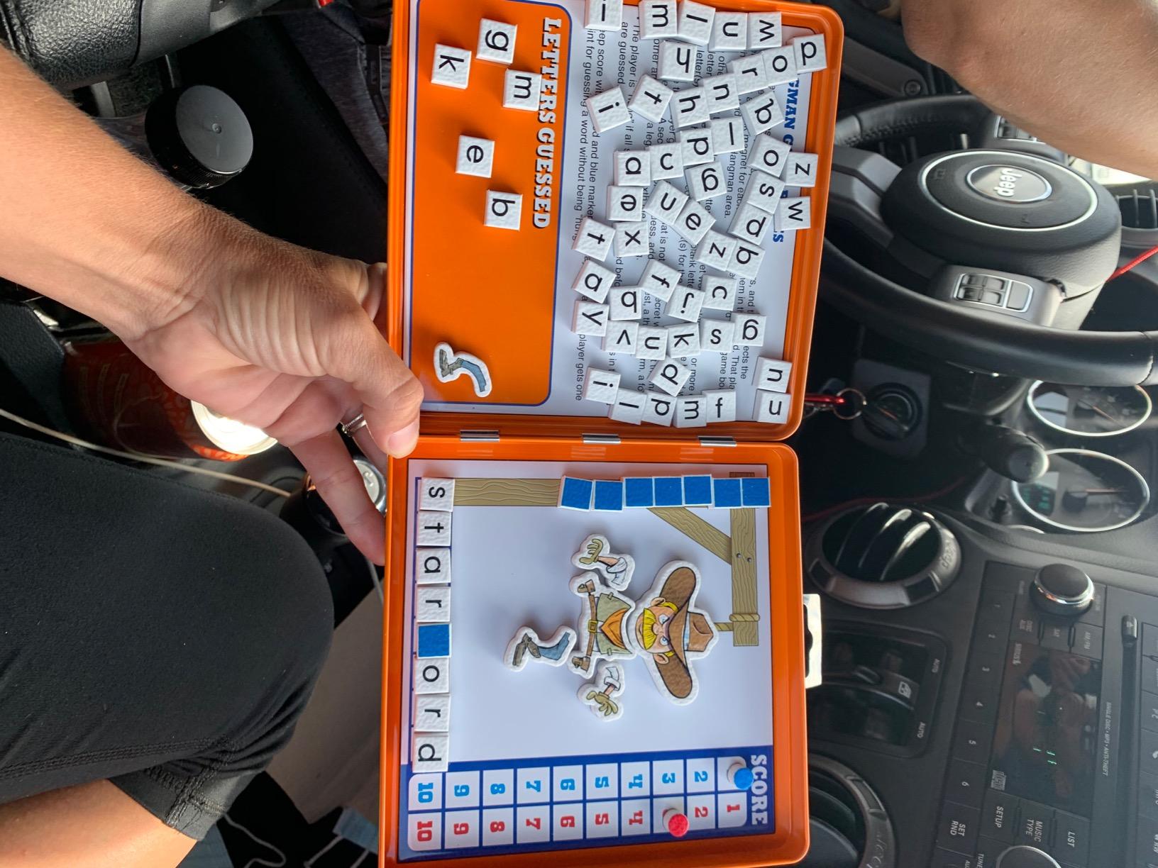 PlayMonster Take N Play Anywhere - Hangman - Easy to Use, Hard to Lose - Fun on the Go Travel Game - For Ages 5+ customer photo 1