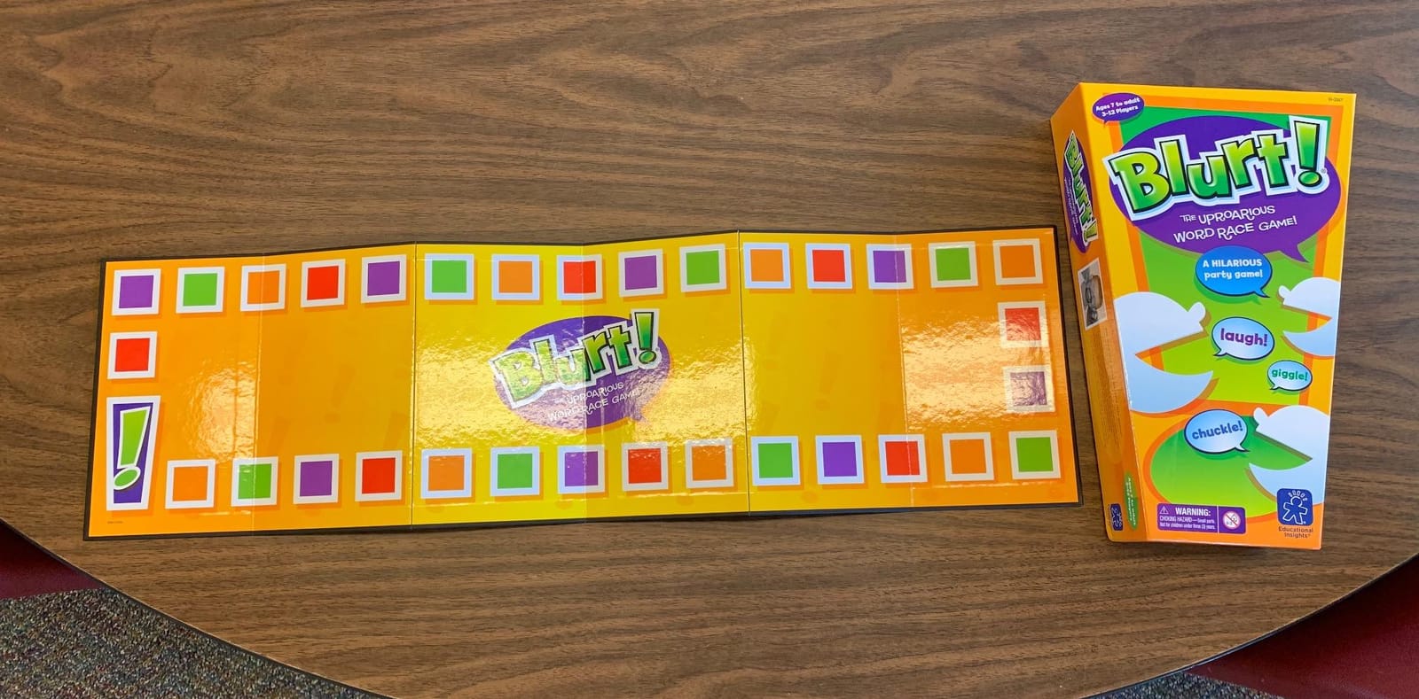 Educational Insights Blurt! The Think Fast, Shout-it-Out Party Game - Family Games for Kids and Adults, Board Games for Family Night, Fun Word Game, Ages 7+ customer photo 1